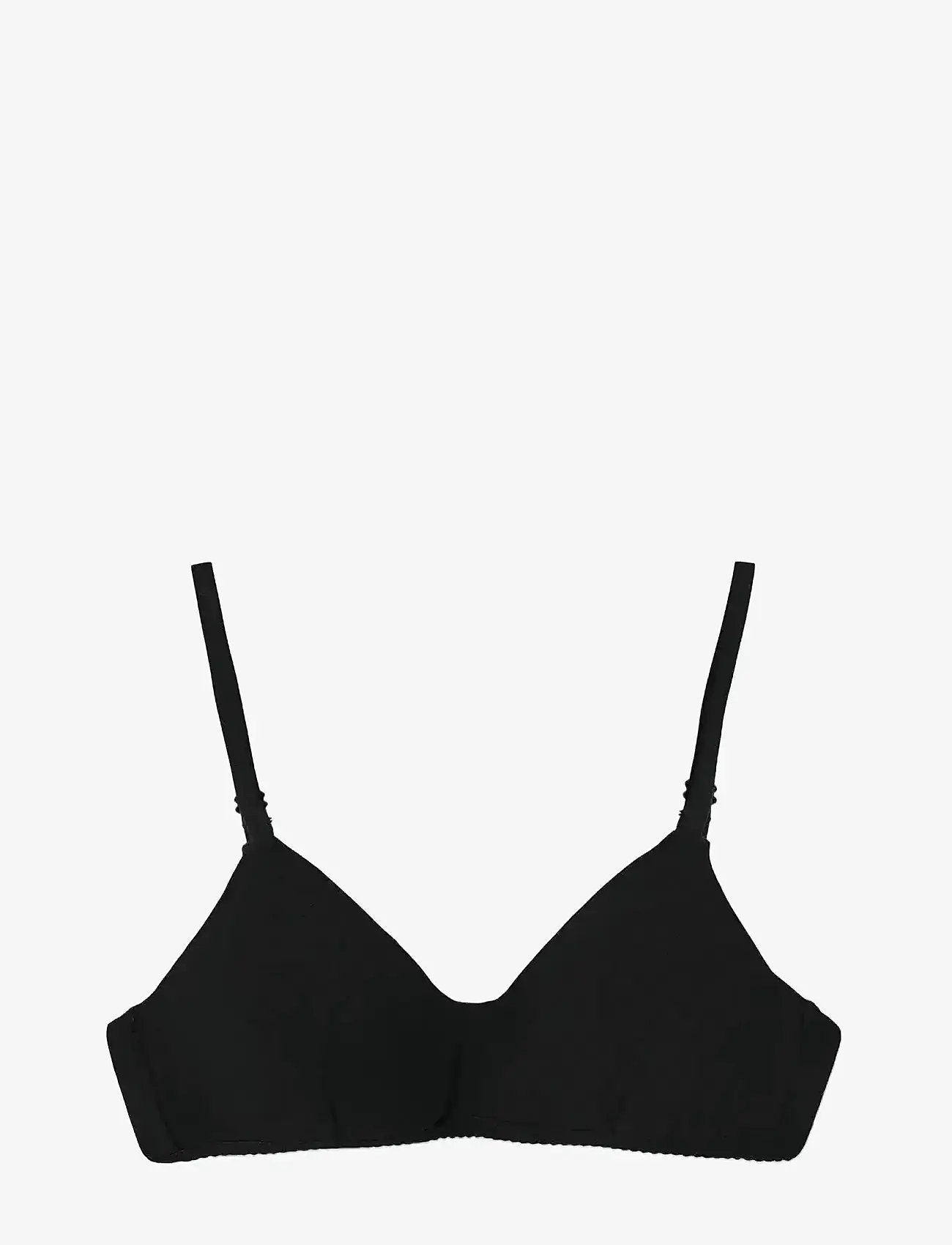 LMTD - NLFNANTELLE BRALETTE 2P NOOS - toppar - black - 2