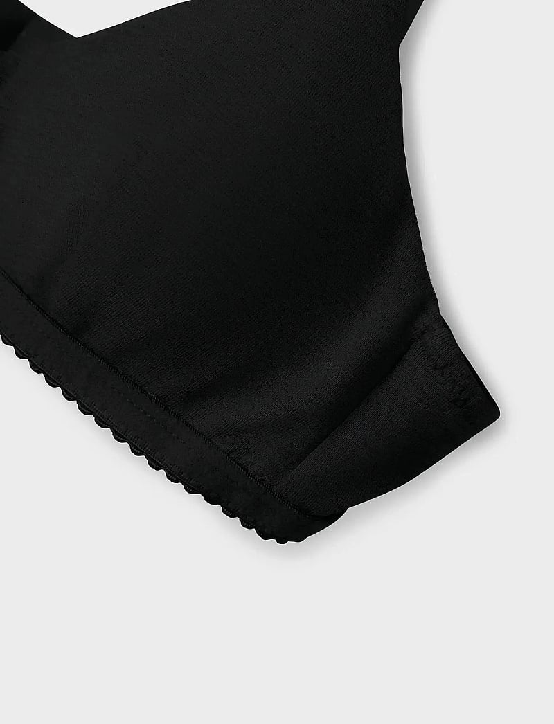 LMTD - NLFNANTELLE BRALETTE 2P NOOS - toppar - black - 3