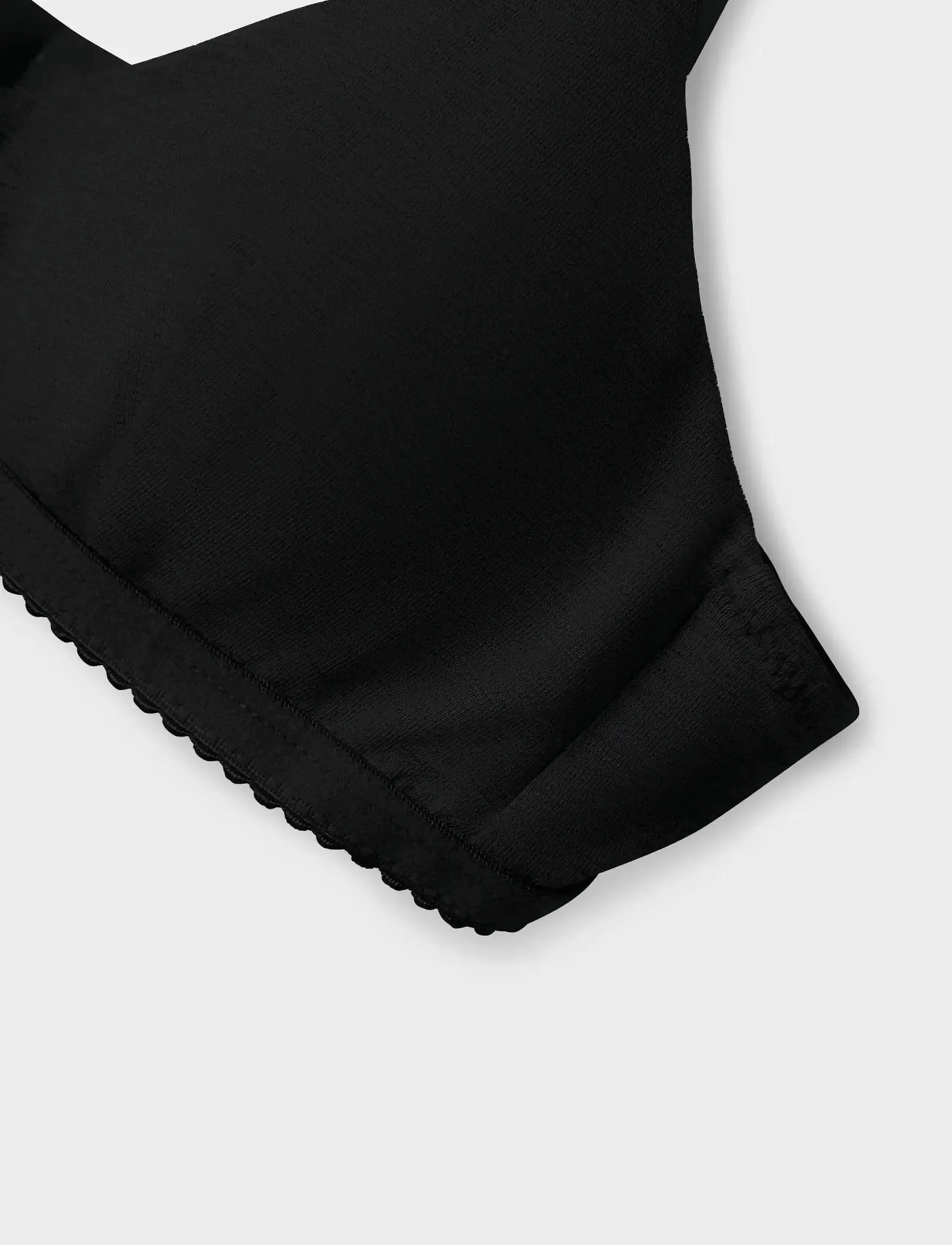 LMTD - NLFNANTELLE BRALETTE 2P NOOS - toppar - black - 3