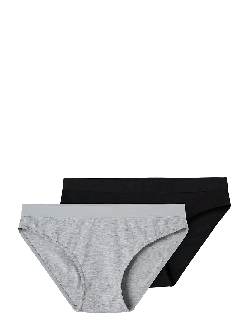 LMTD - NLFNANTELLE BRIEF 2P NOOS - slips - black - 0