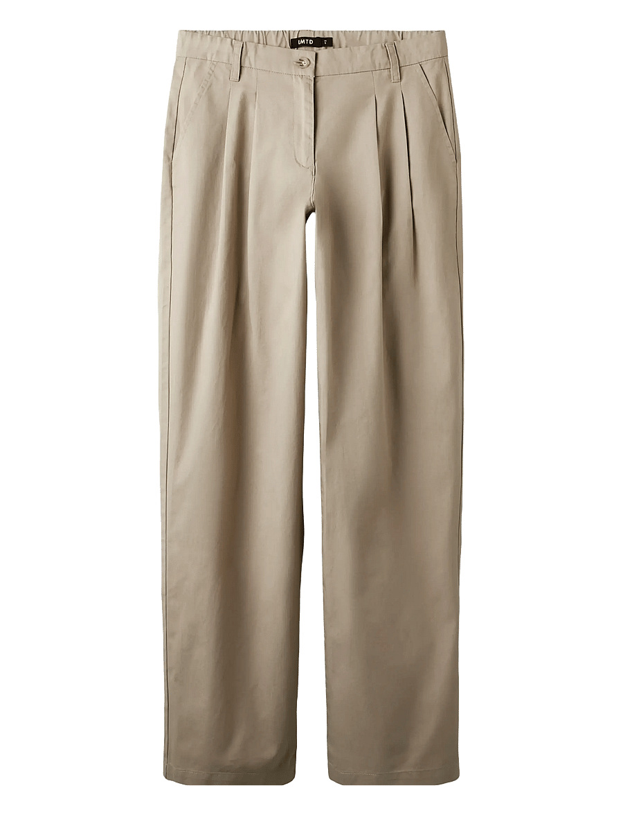 LMTD - NLFLYNDT LW PLEAT LOOSE PANT NOOS - einkaufen nach alter von - savannah tan - 1