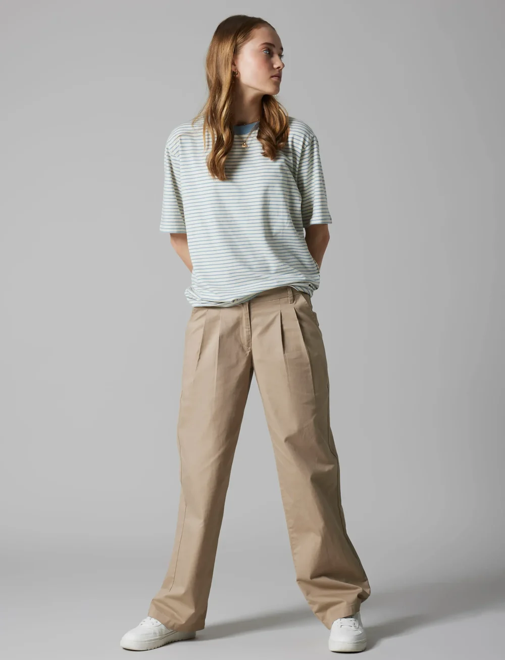 LMTD - NLFLYNDT LW PLEAT LOOSE PANT NOOS - einkaufen nach alter von - savannah tan - 3