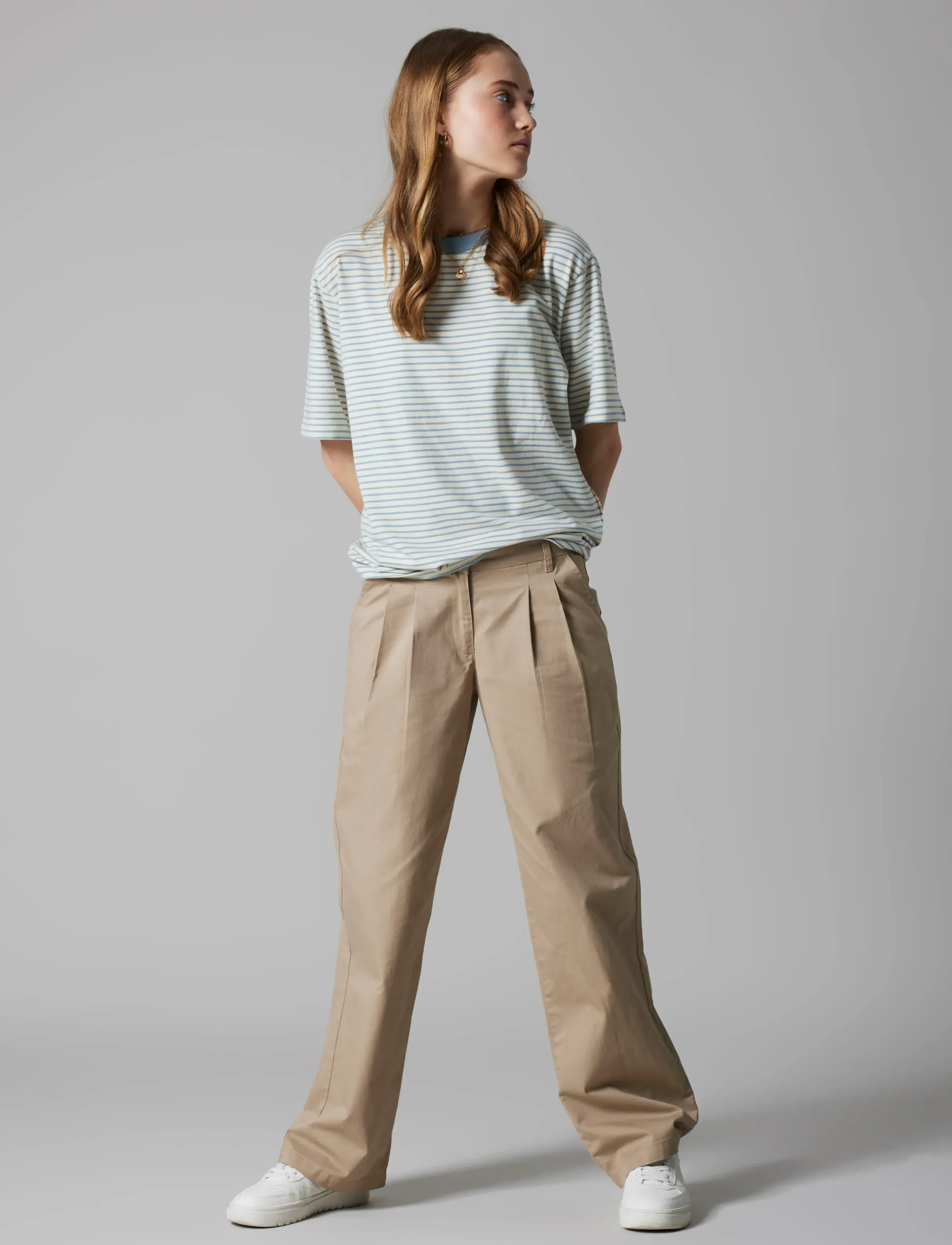 LMTD - NLFLYNDT LW PLEAT LOOSE PANT NOOS - einkaufen nach alter von - savannah tan - 3