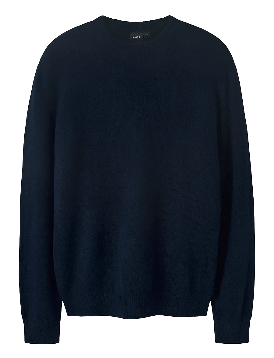 LMTD - NLMLODETT LS O-NECK KNIT - pullover - dark sapphire - 1