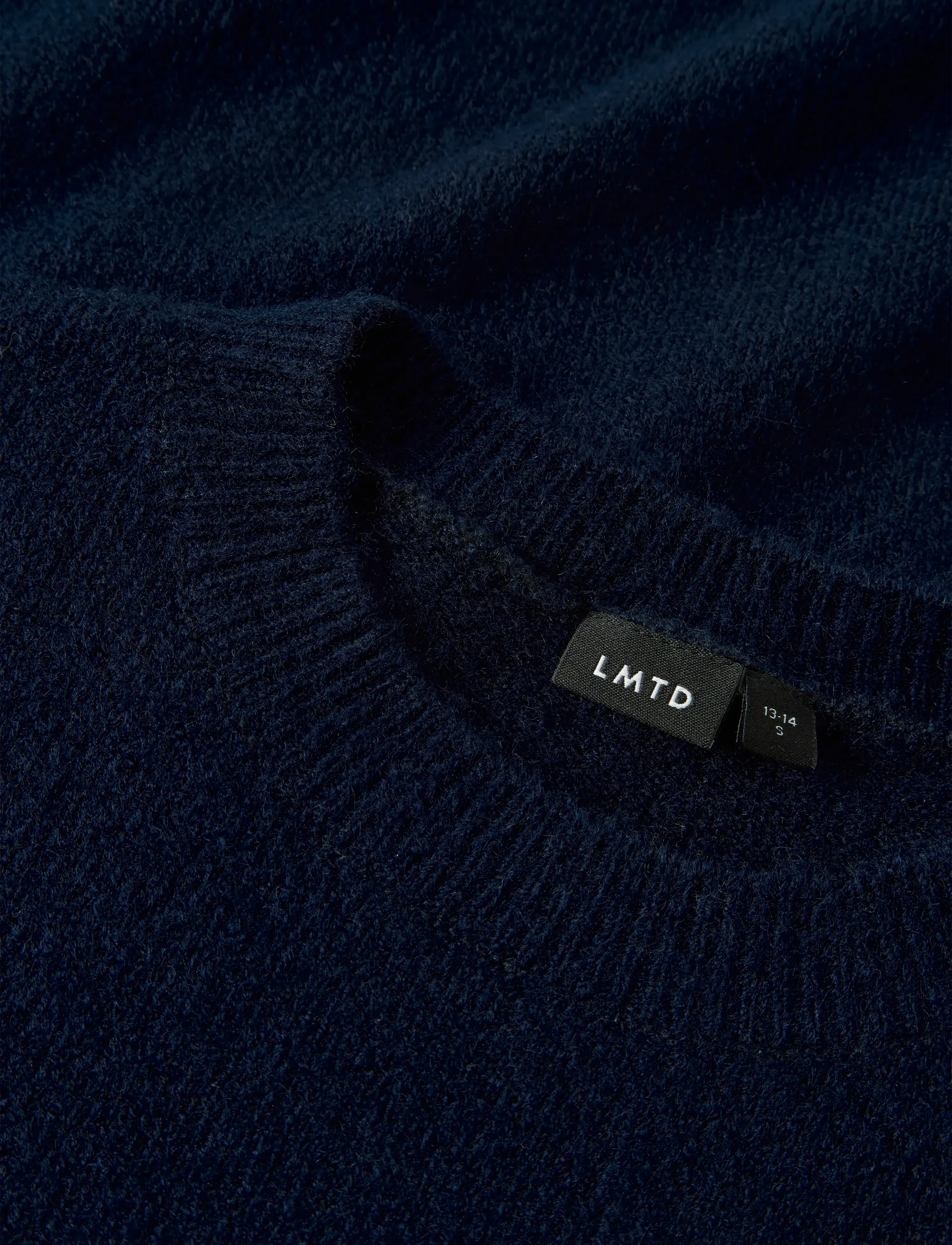 LMTD - NLMLODETT LS O-NECK KNIT - dark sapphire - 4