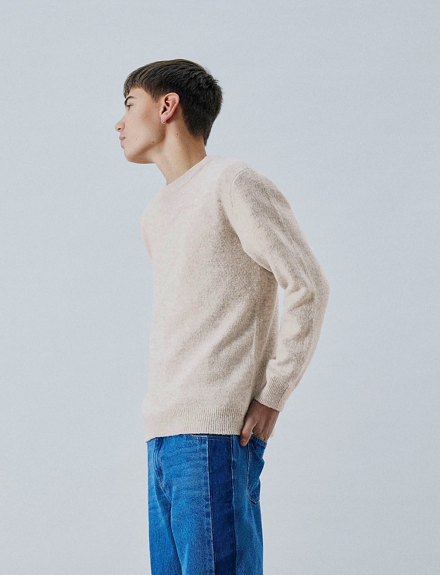 LMTD - NLMLODETT LS O-NECK KNIT - pullover - peyote - 5