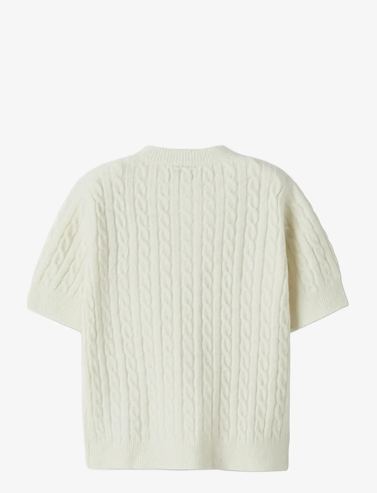 LMTD - NLFKAVE SS SHORT S KNIT CARDIGAN - kardiganid - antique white - 1