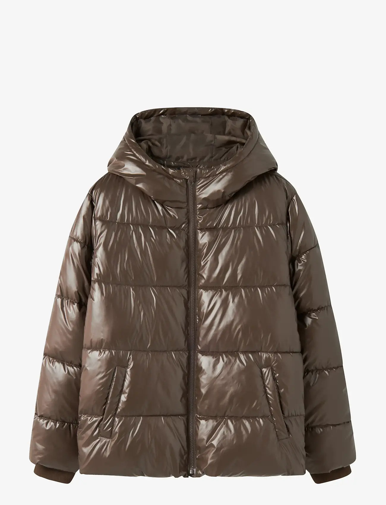LMTD - NLNMAYAR PUFFER JACKET NOOS - vinterjakker - chocolate brown - 0