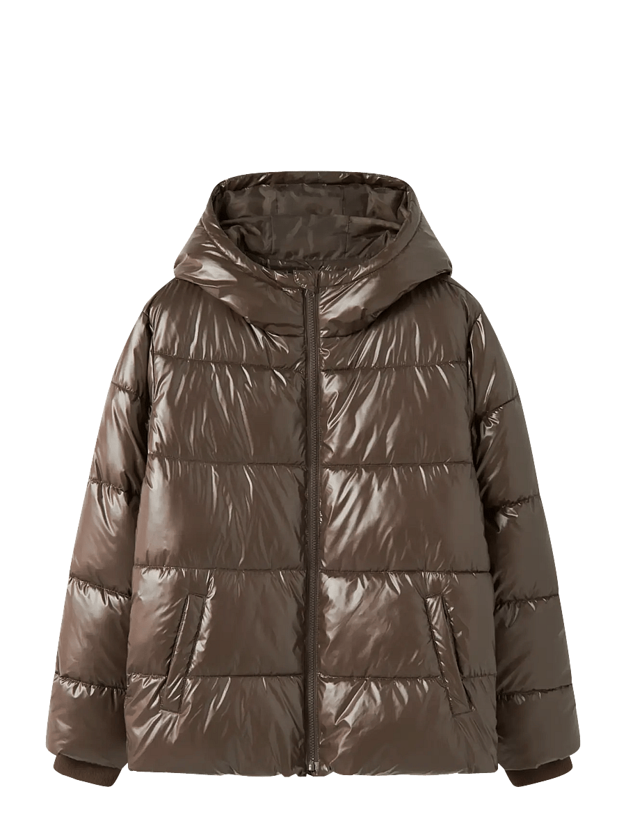 LMTD - NLNMAYAR PUFFER JACKET NOOS - talvejope - chocolate brown - 0