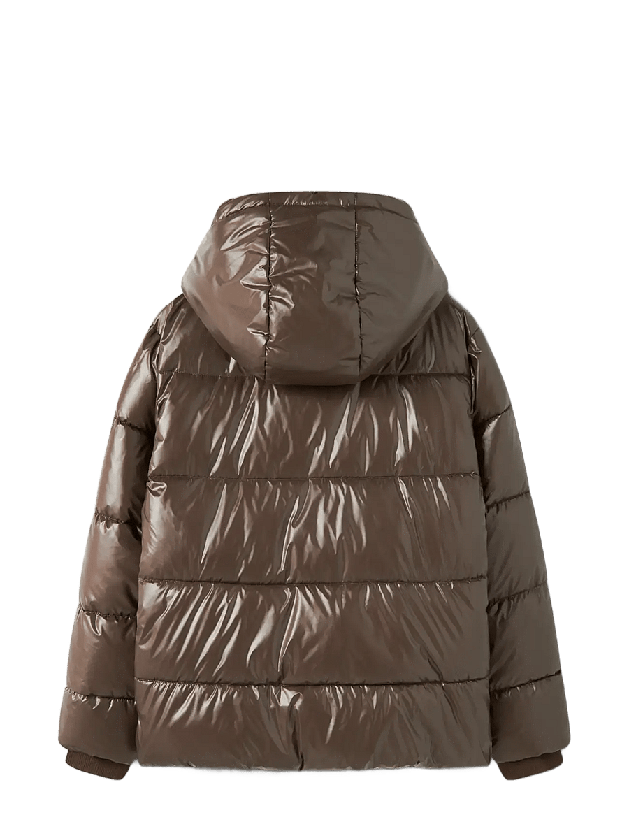 LMTD - NLNMAYAR PUFFER JACKET NOOS - talvejope - chocolate brown - 1