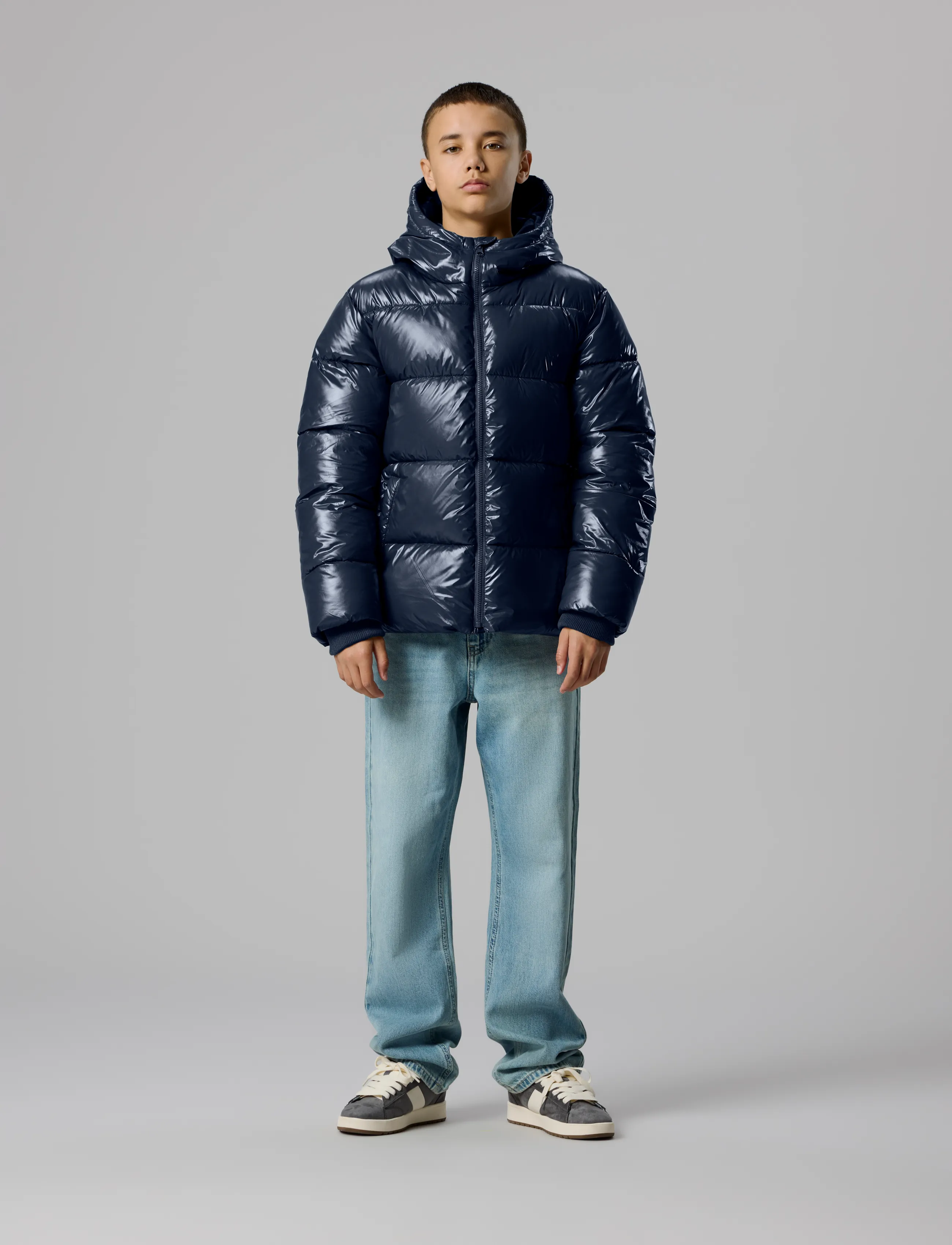 LMTD - NLNMAYAR PUFFER JACKET NOOS - vinterjakker - navy blazer - 4