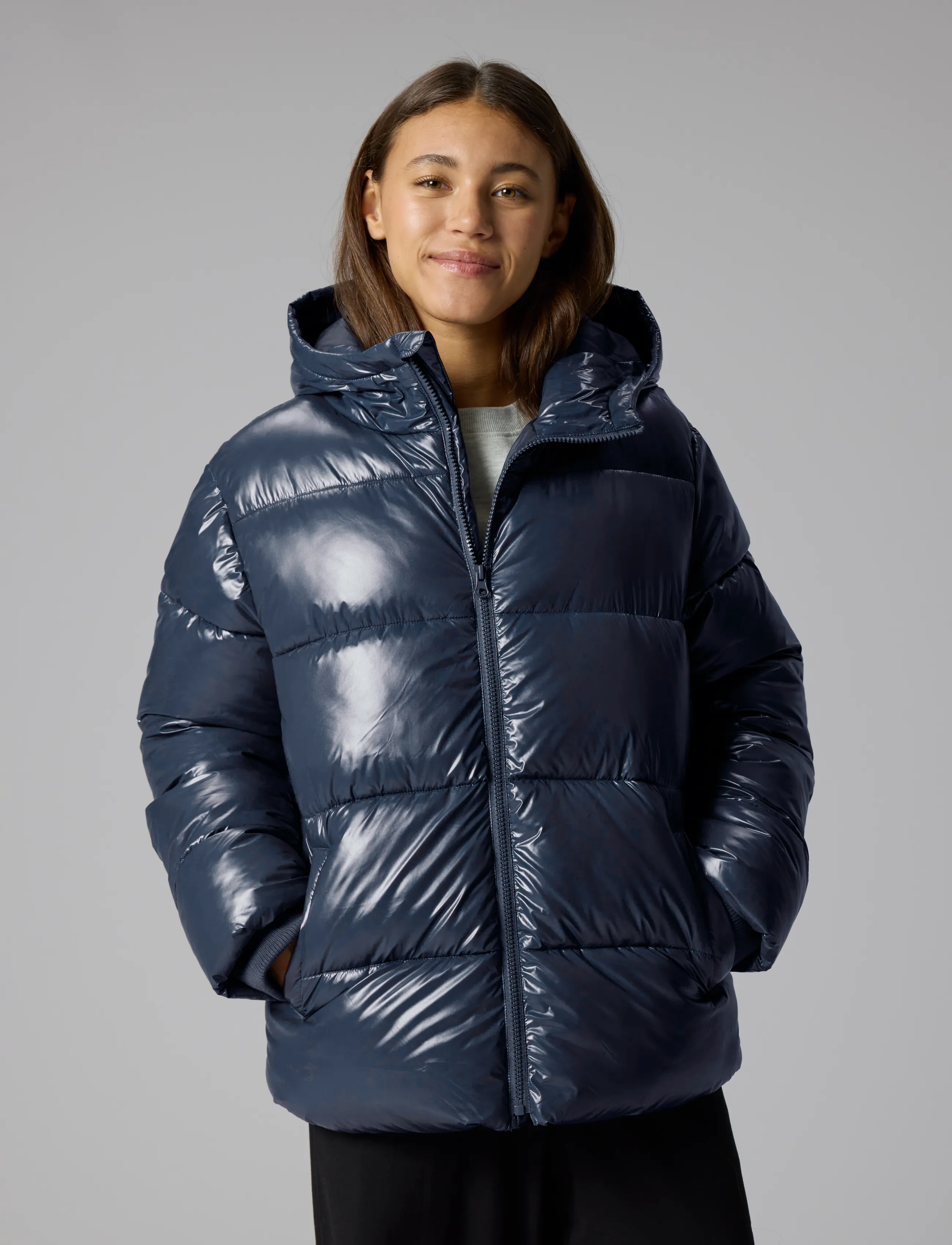 LMTD - NLNMAYAR PUFFER JACKET NOOS - vinterjakker - navy blazer - 5