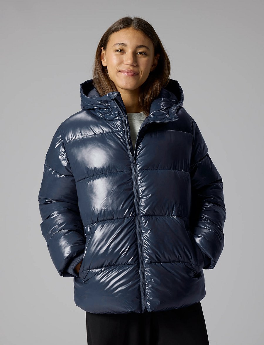 LMTD - NLNMAYAR PUFFER JACKET NOOS - talvejoped - navy blazer - 5