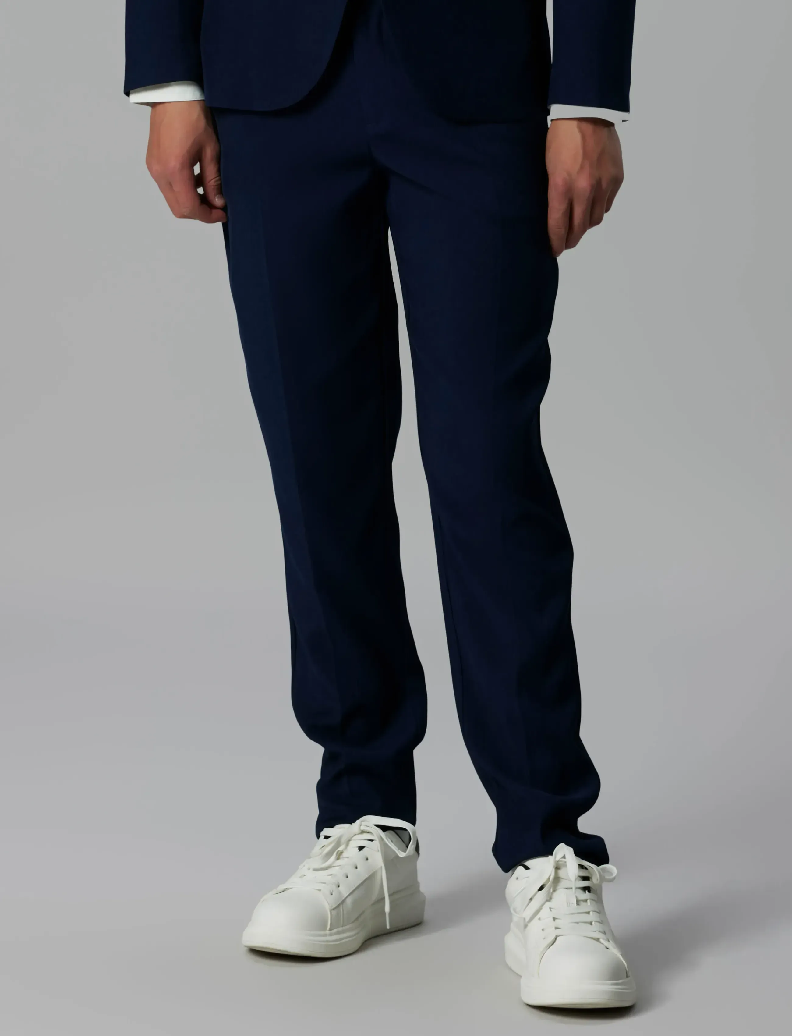 LMTD NLMMORTEN SLIM PANT NOOS - Underdele - NAVY BLAZER / navy