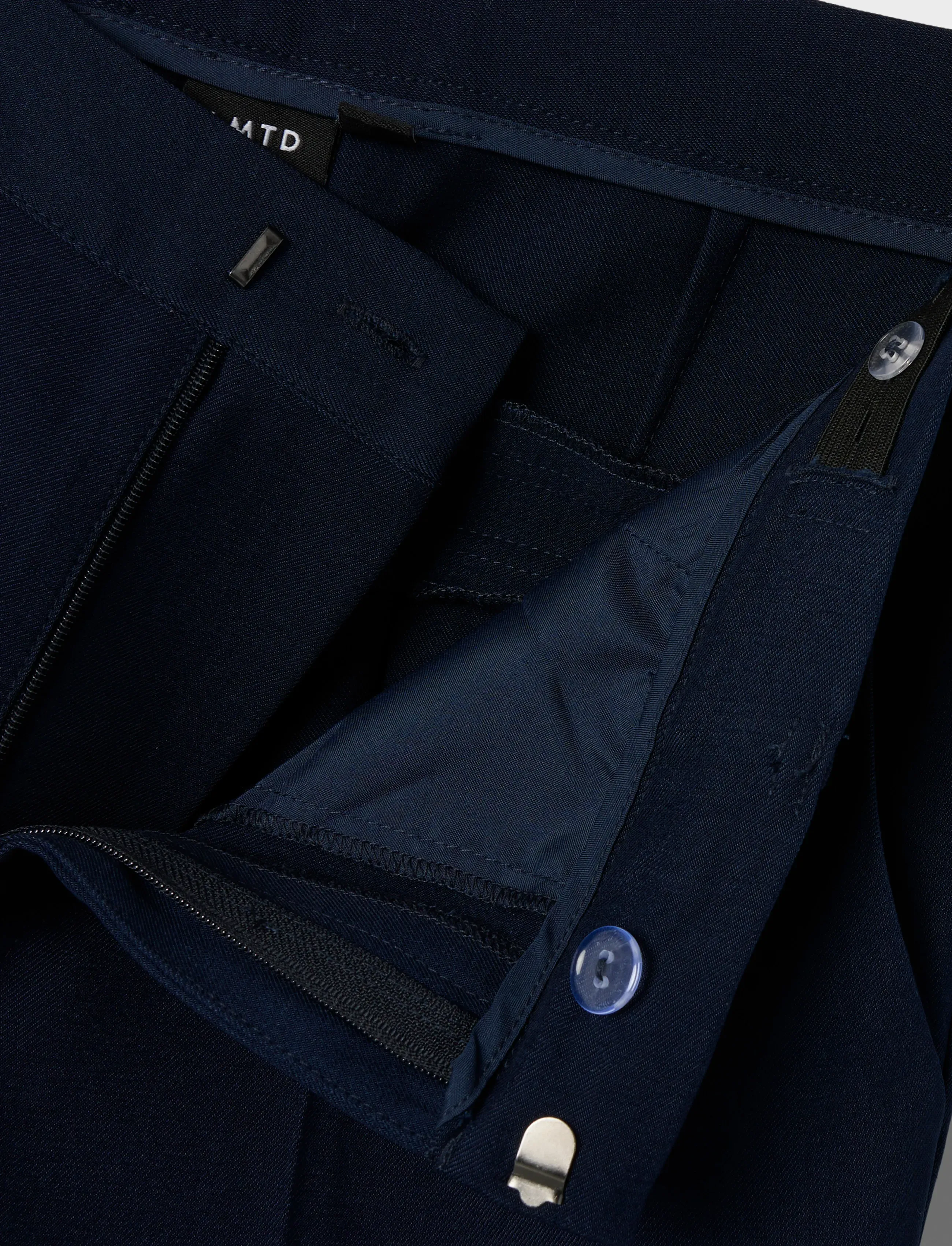 LMTD - NLMMORTEN SLIM PANT NOOS - chinosy - navy blazer - 5