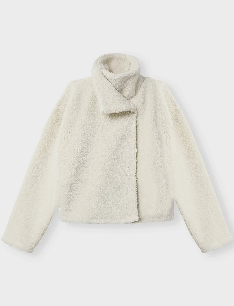 LMTD - NLFBETTY LS SHORT JACKET - lette jakker - turtledove - 0