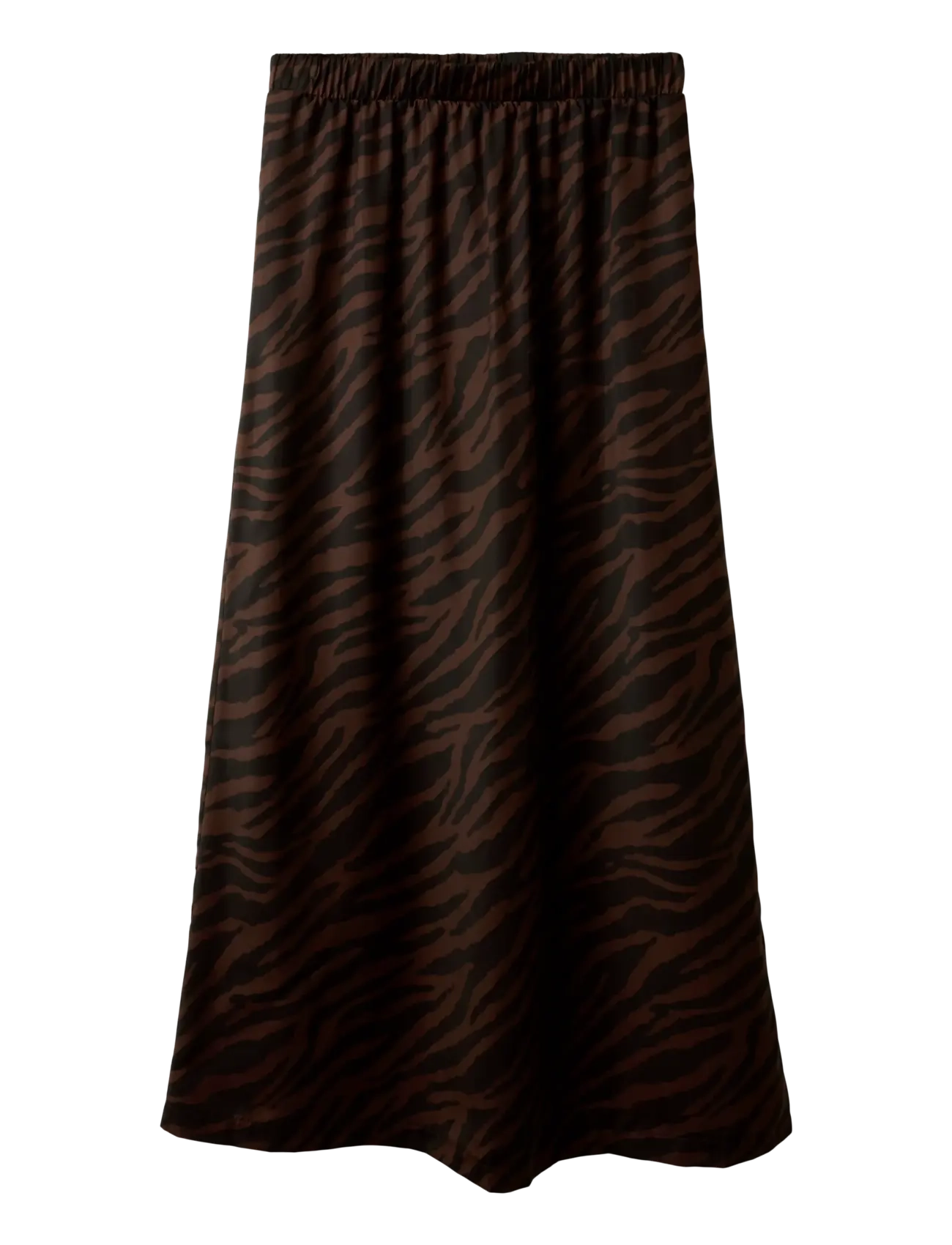 LMTD NLFSATLEO LONG SKIRT - Teens 140-176 - BLACK / brown