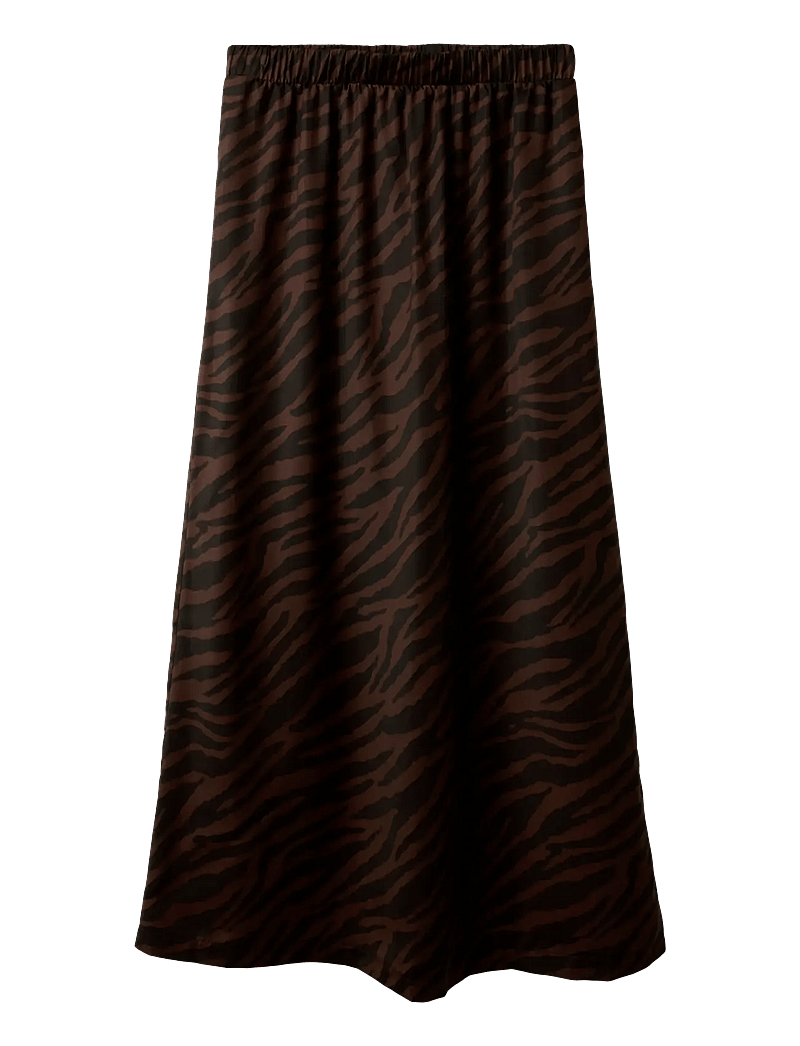 LMTD - NLFSATLEO LONG SKIRT - maxi skirt - black - 0