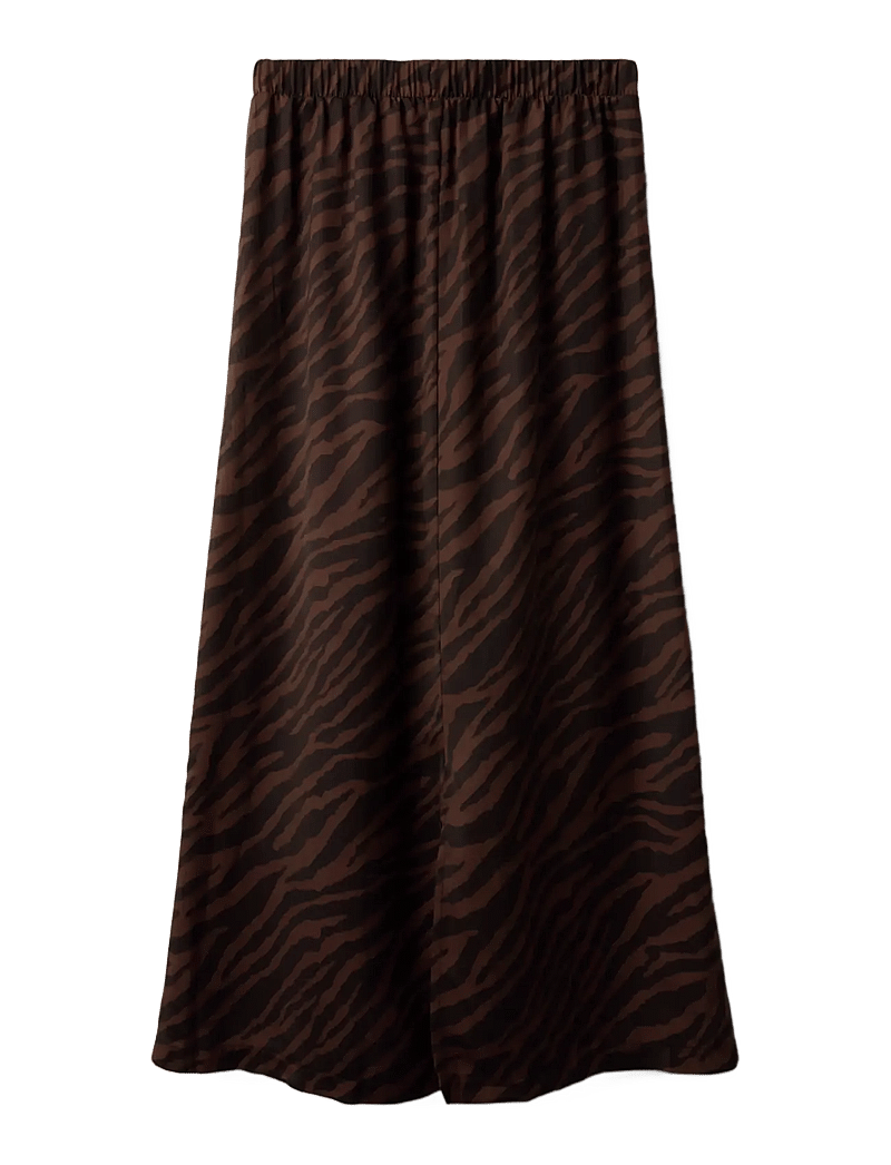 LMTD - NLFSATLEO LONG SKIRT - maxi skirt - black - 1