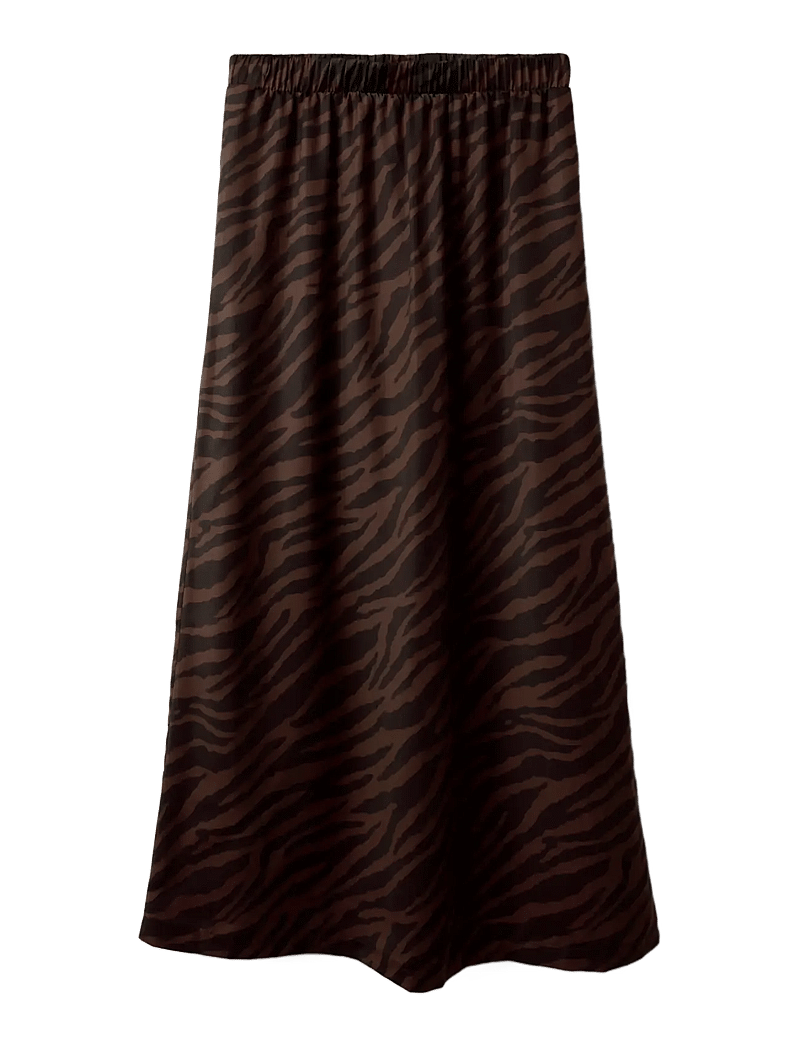 LMTD - NLFSATLEO LONG SKIRT - maxi skirt - black - 2