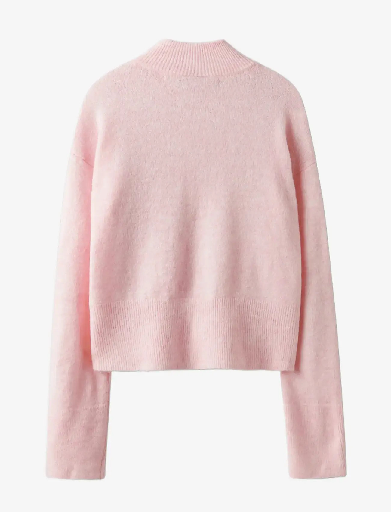 LMTD - NLFRIAA LS SHORT TURTLENECK KNIT - jumpers - crystal pink - 2