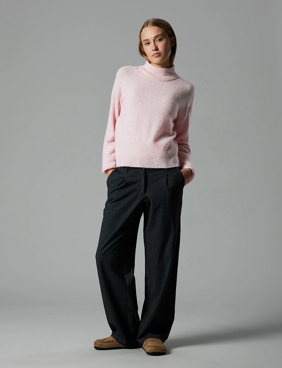LMTD - NLFRIAA LS SHORT TURTLENECK KNIT - truien - crystal pink - 3