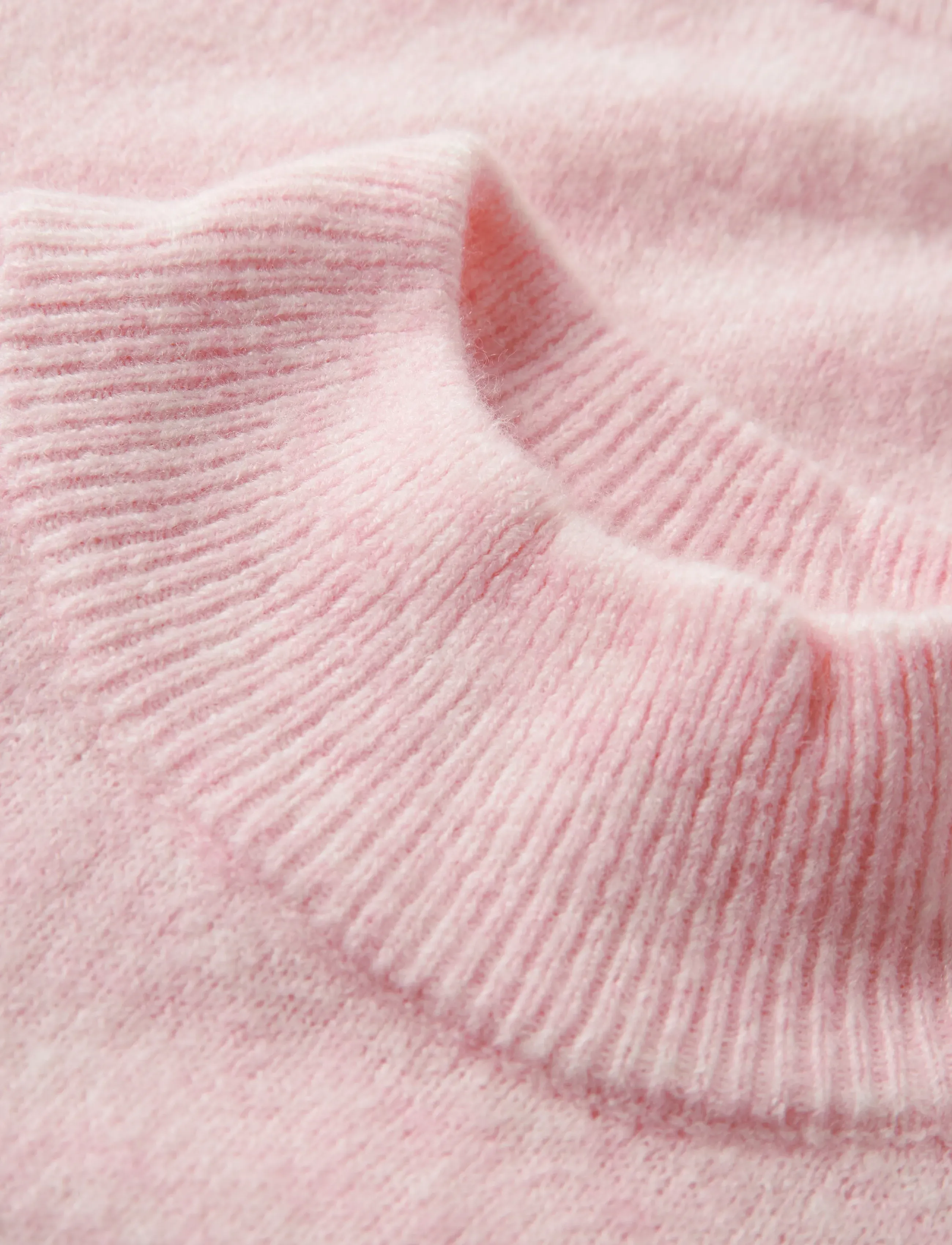 LMTD - NLFRIAA LS SHORT TURTLENECK KNIT - truien - crystal pink - 4