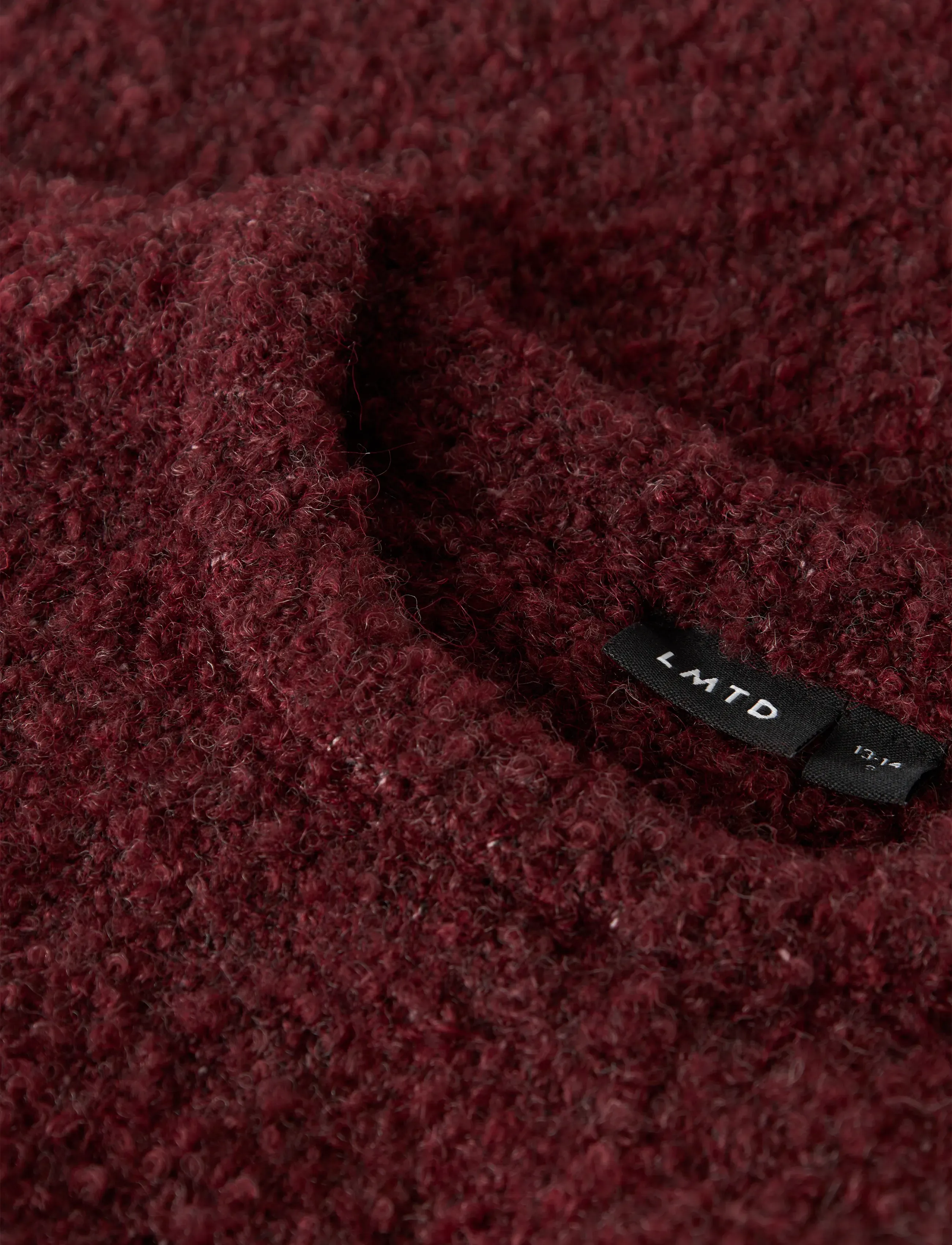 LMTD - NLFROUCLE LS SHORT KNIT - neulepuserot - fig - 2