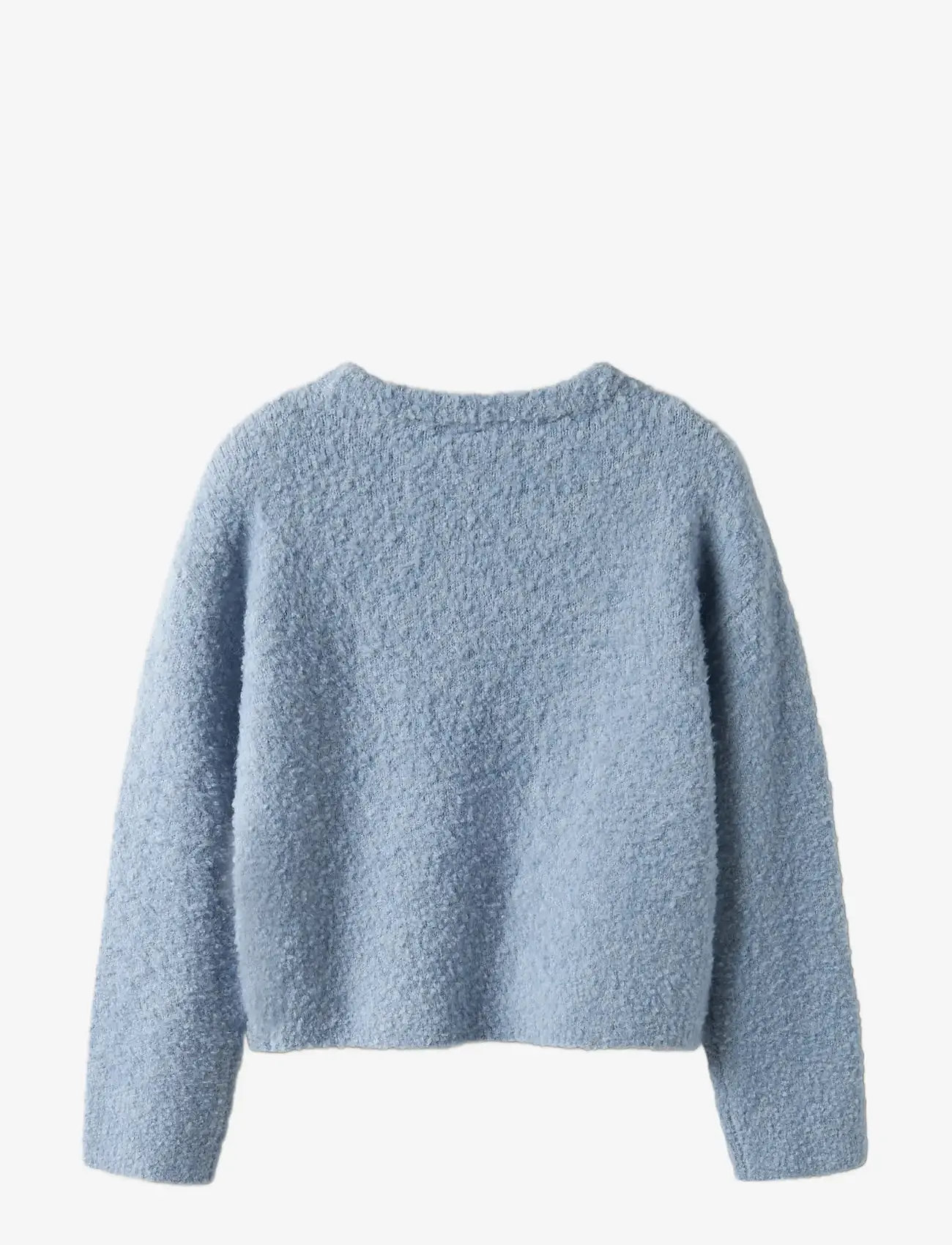 LMTD - NLFROUCLE LS SHORT KNIT - stickade tröjor - kentucky blue - 2