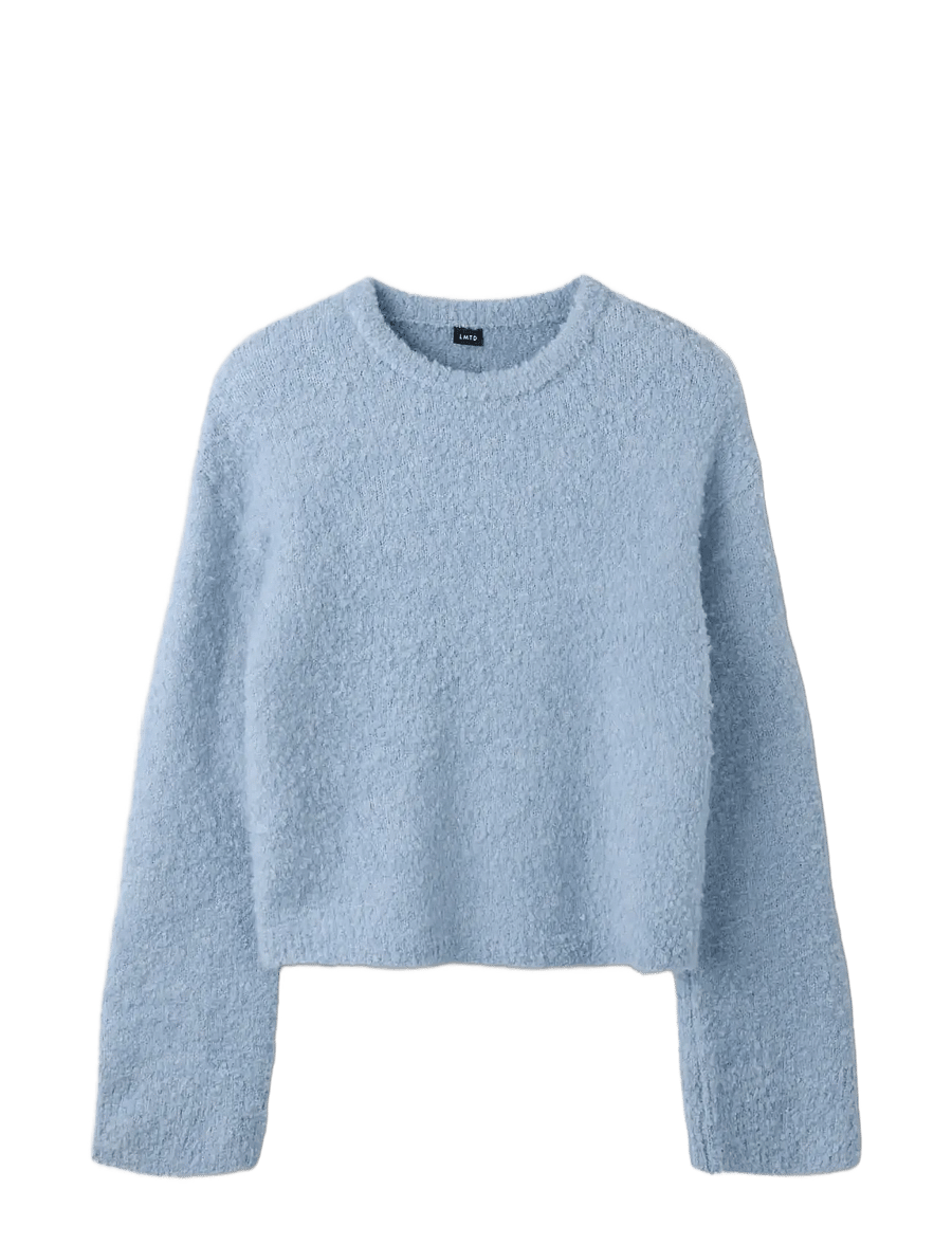LMTD - NLFROUCLE LS SHORT KNIT - džemprid - kentucky blue - 3