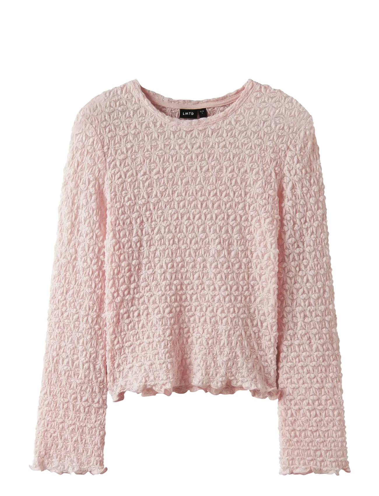 LMTD NLFRALMA BELL SLEEVE TOP - Overdele - CRYSTAL PINK / pink/rose