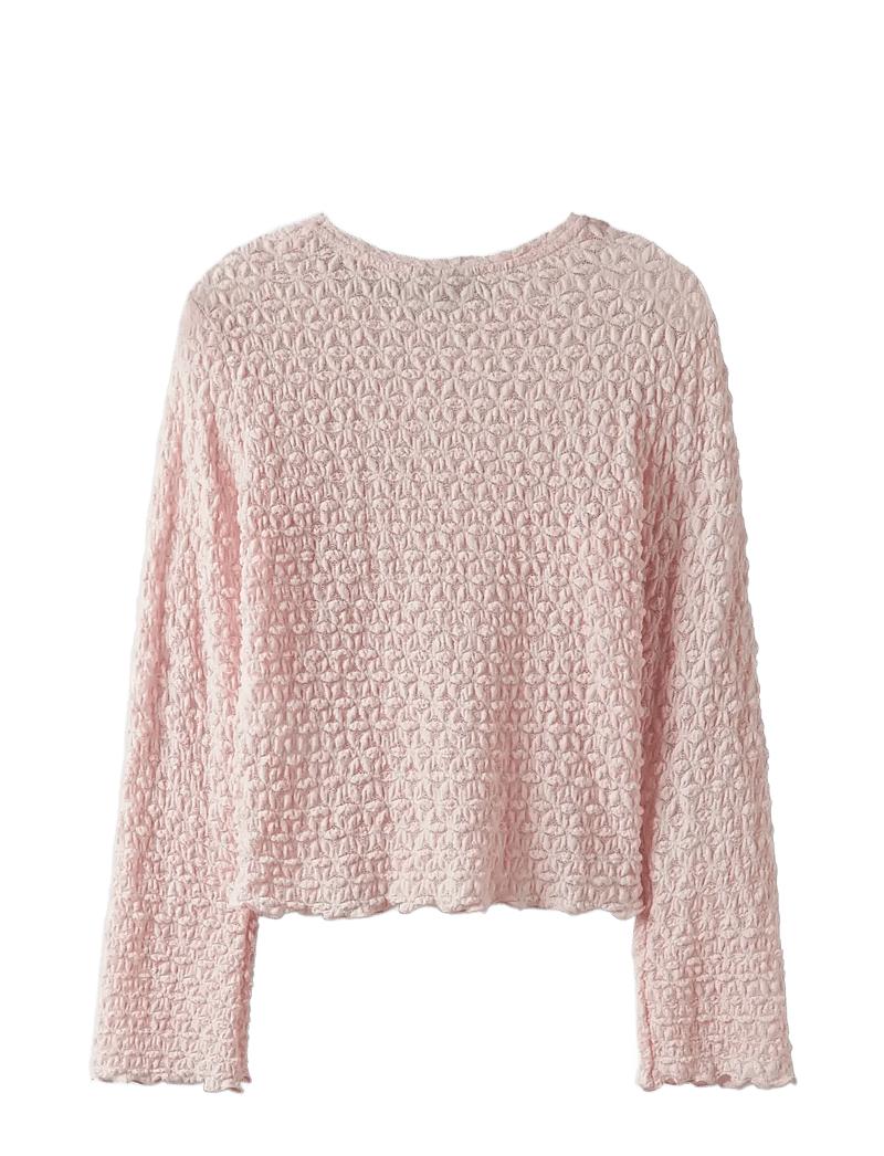 LMTD - NLFRALMA BELL SLEEVE TOP - crystal pink - 2