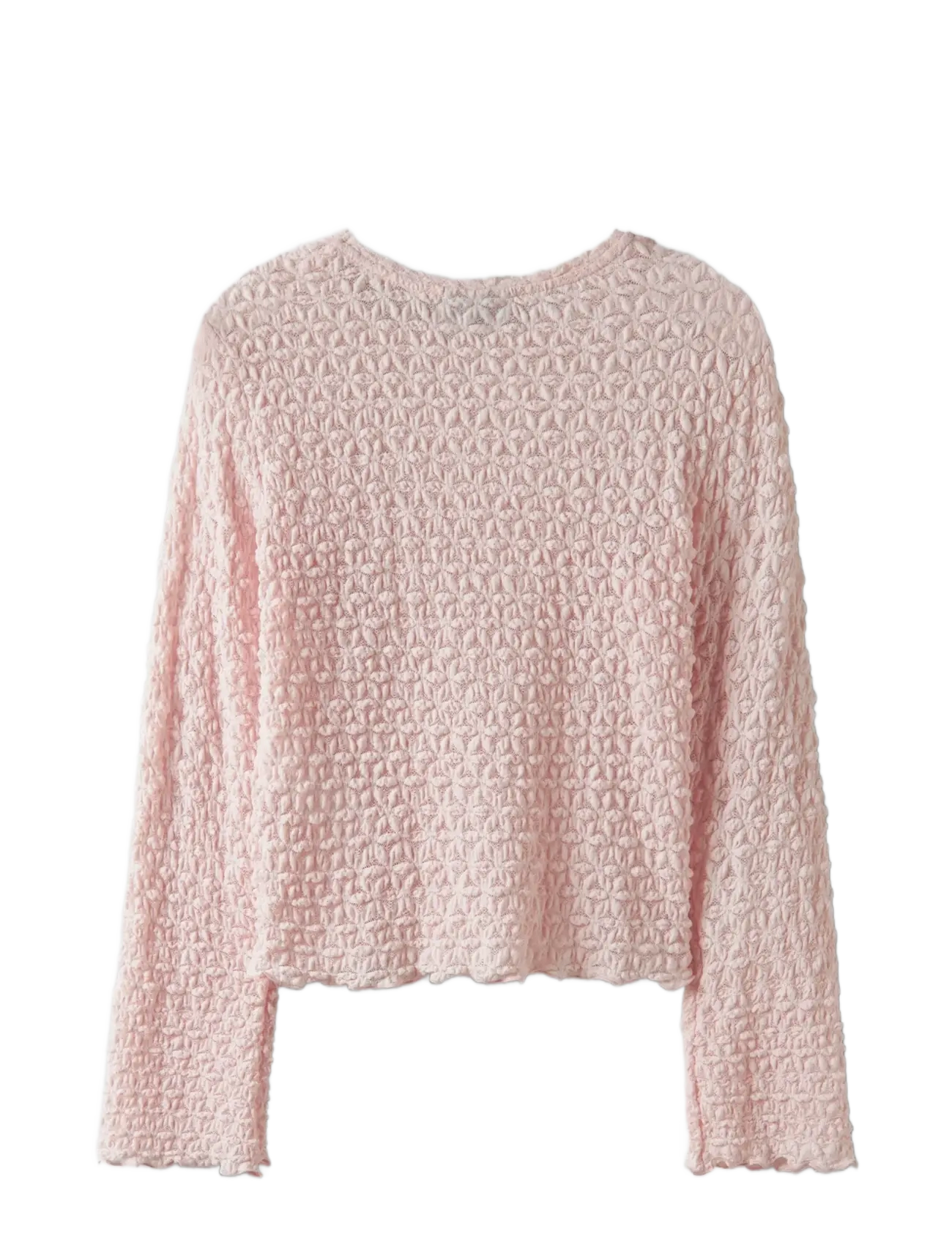 LMTD - NLFRALMA BELL SLEEVE TOP - crystal pink - 2