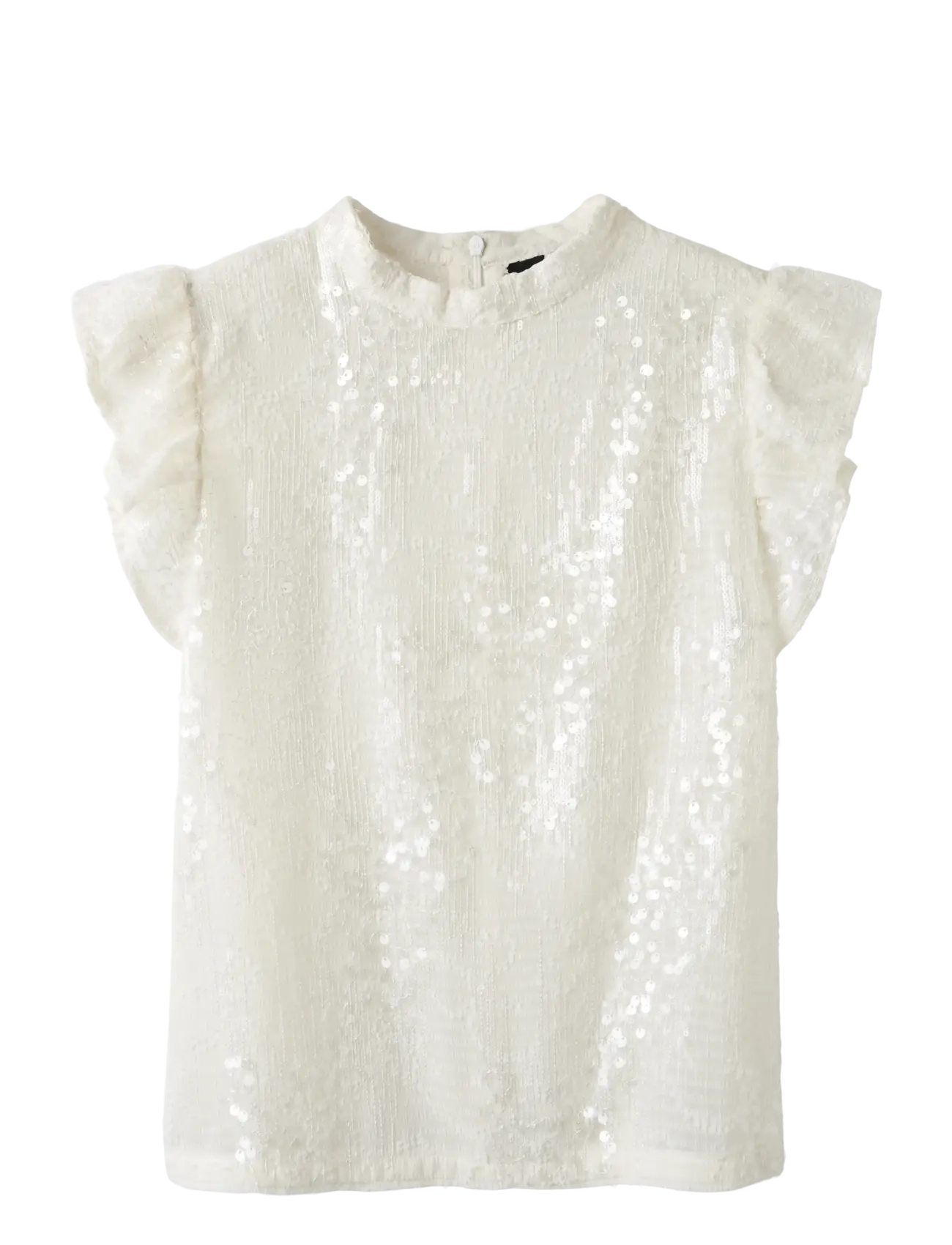 LMTD NLFRISIANNA SL SHIRT - Basplagg - WHITE ALYSSUM / white