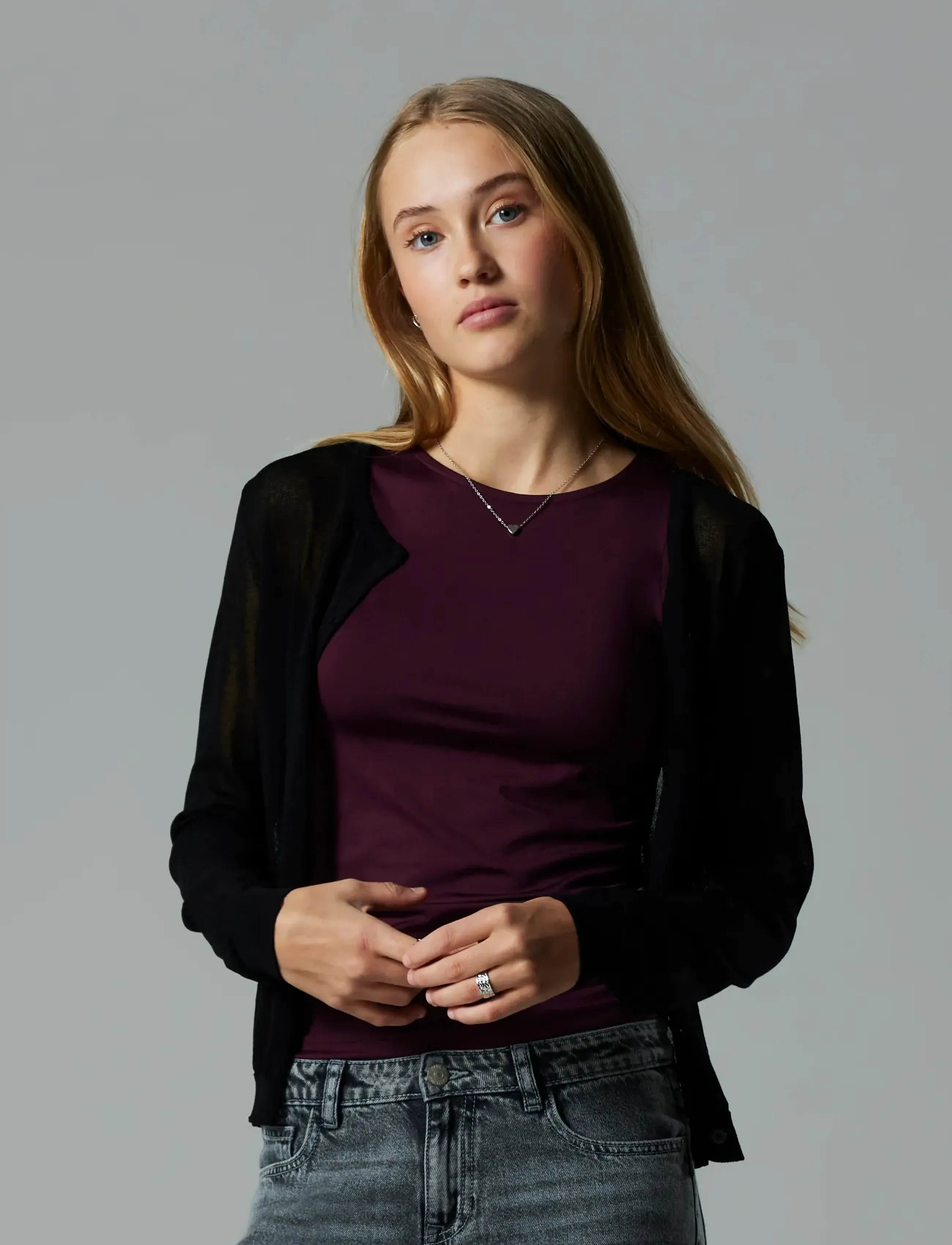 LMTD - NLFDINCI SL TIGHT NECK  SHORT TOP - fig - 4