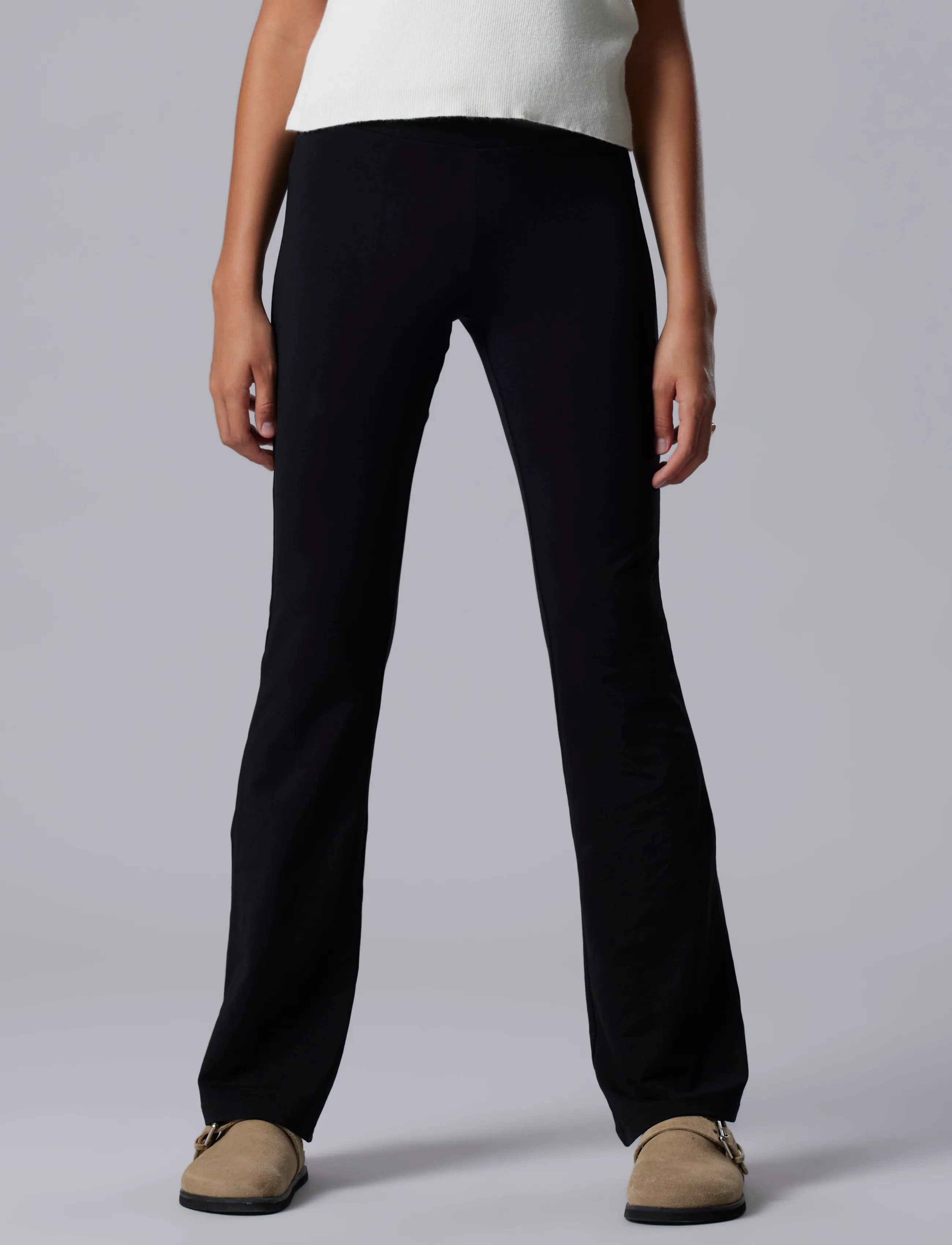 LMTD - NLFRIKA LW BOOTCUT PANT - black - 2