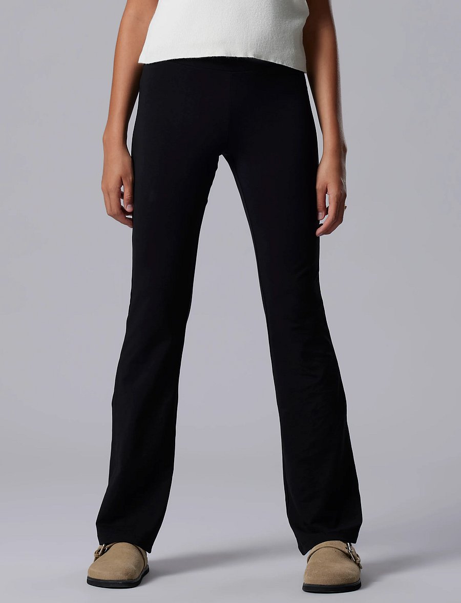 LMTD - NLFRIKA LW BOOTCUT PANT - black - 2