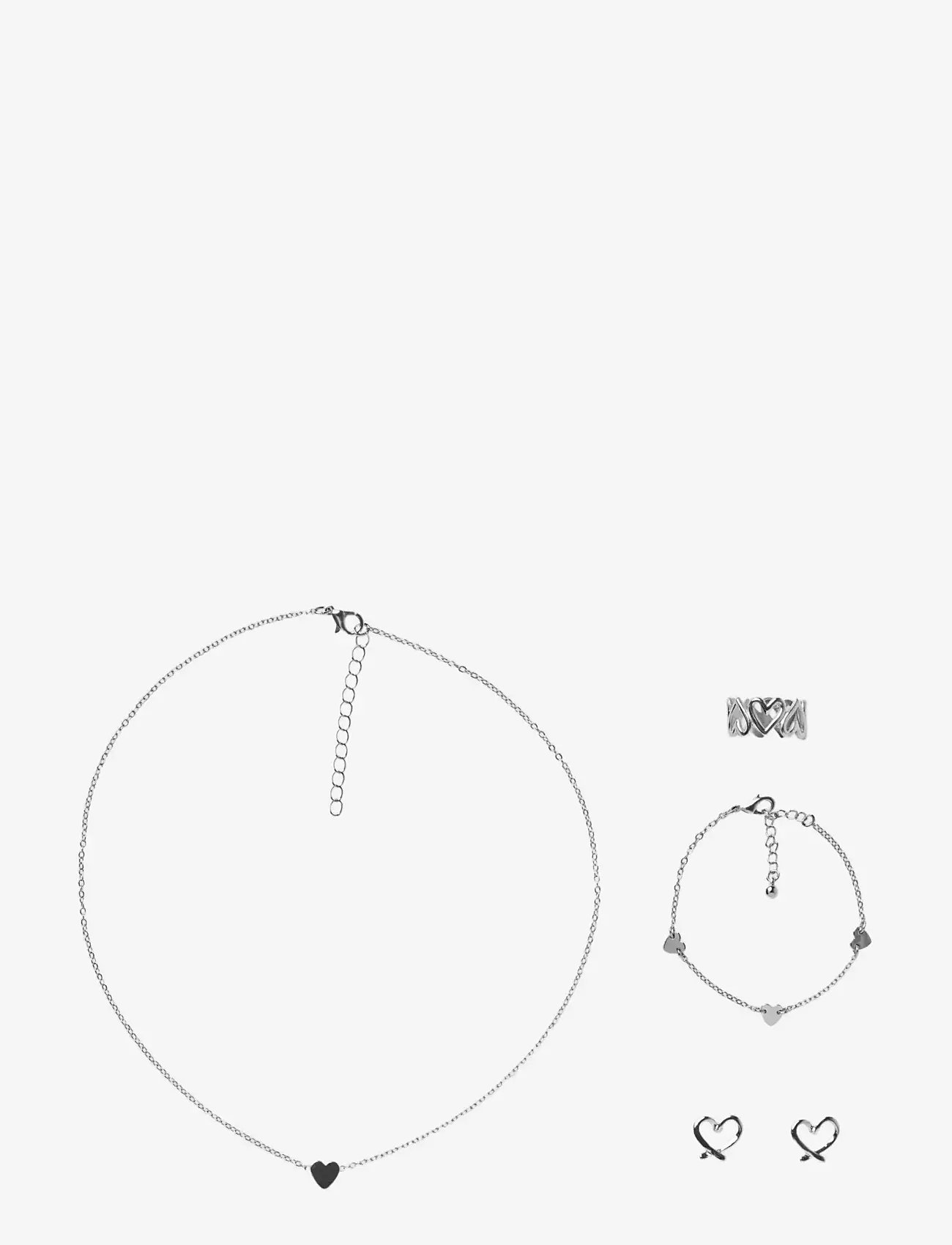 LMTD - NLFRALOVE JEWELRY SET - bracelets - silver - 0