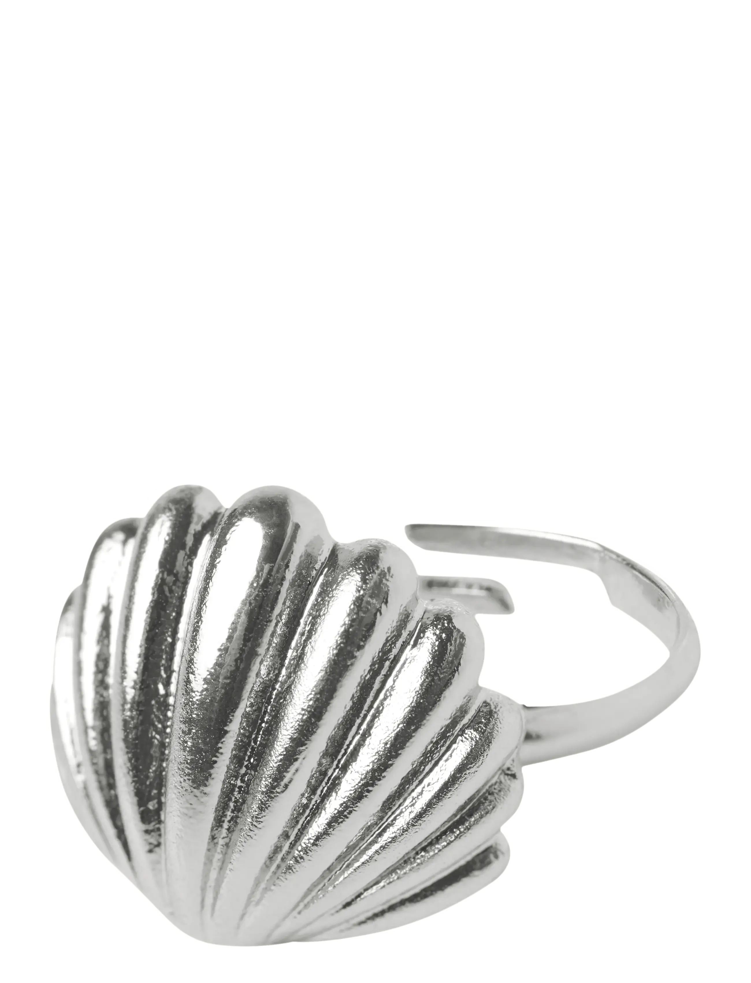 LMTD NLFSHELL RING - Hringir - SILVER / silver
