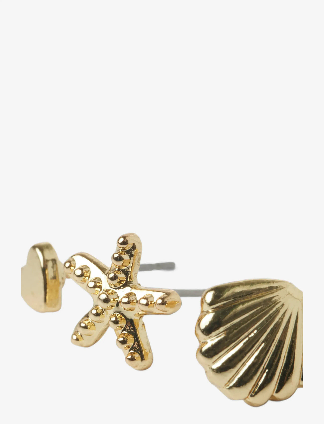 LMTD - NLFSEA 3P SMALL EARRINGS - auskarai - gold colour - 1