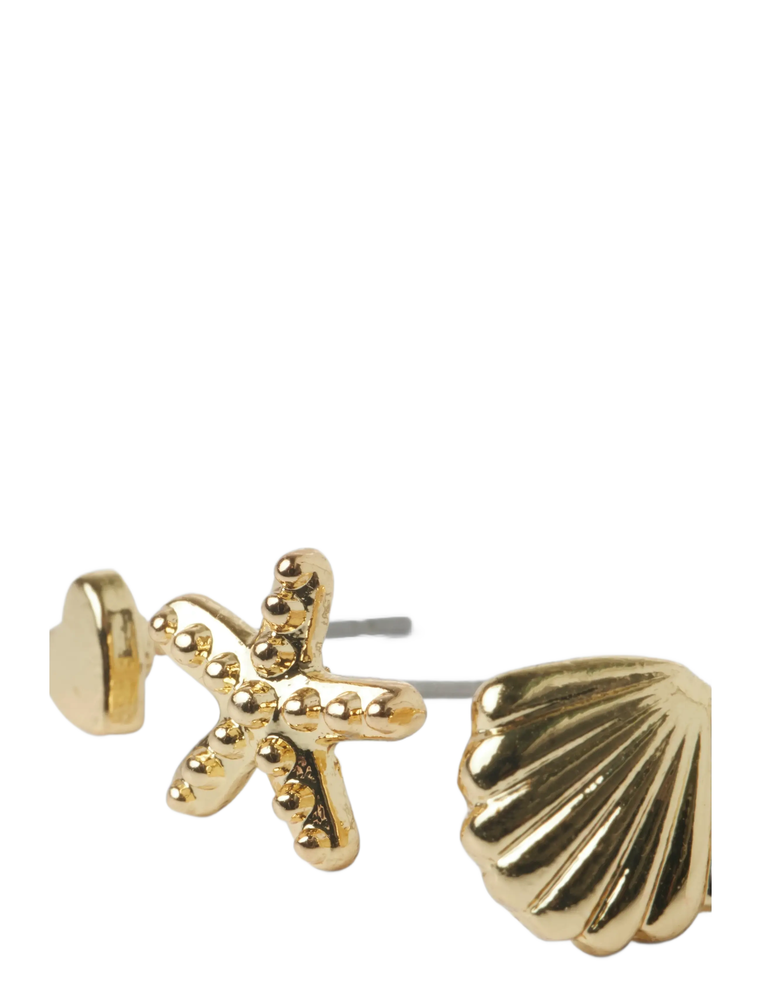 LMTD - NLFSEA 3P SMALL EARRINGS - eyrnalokkar - gold colour - 1