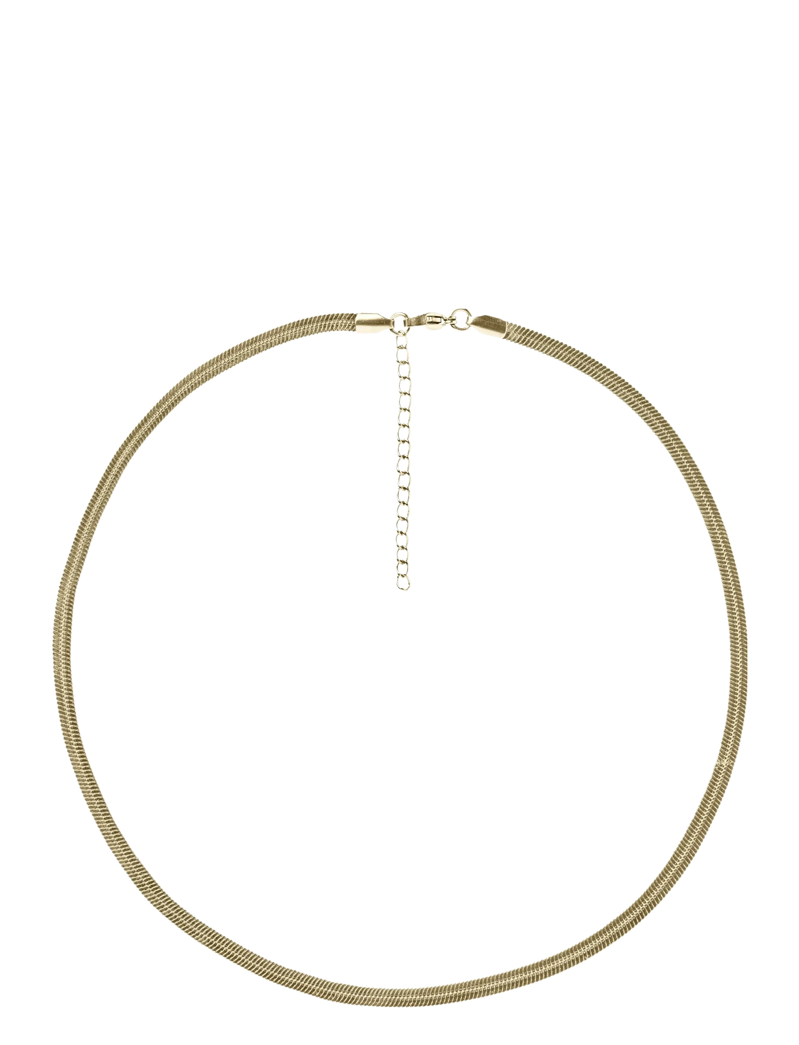 LMTD Nlfflat Necklace, One Size, Kids Jewellery, Gold - Necklaces, Kinder