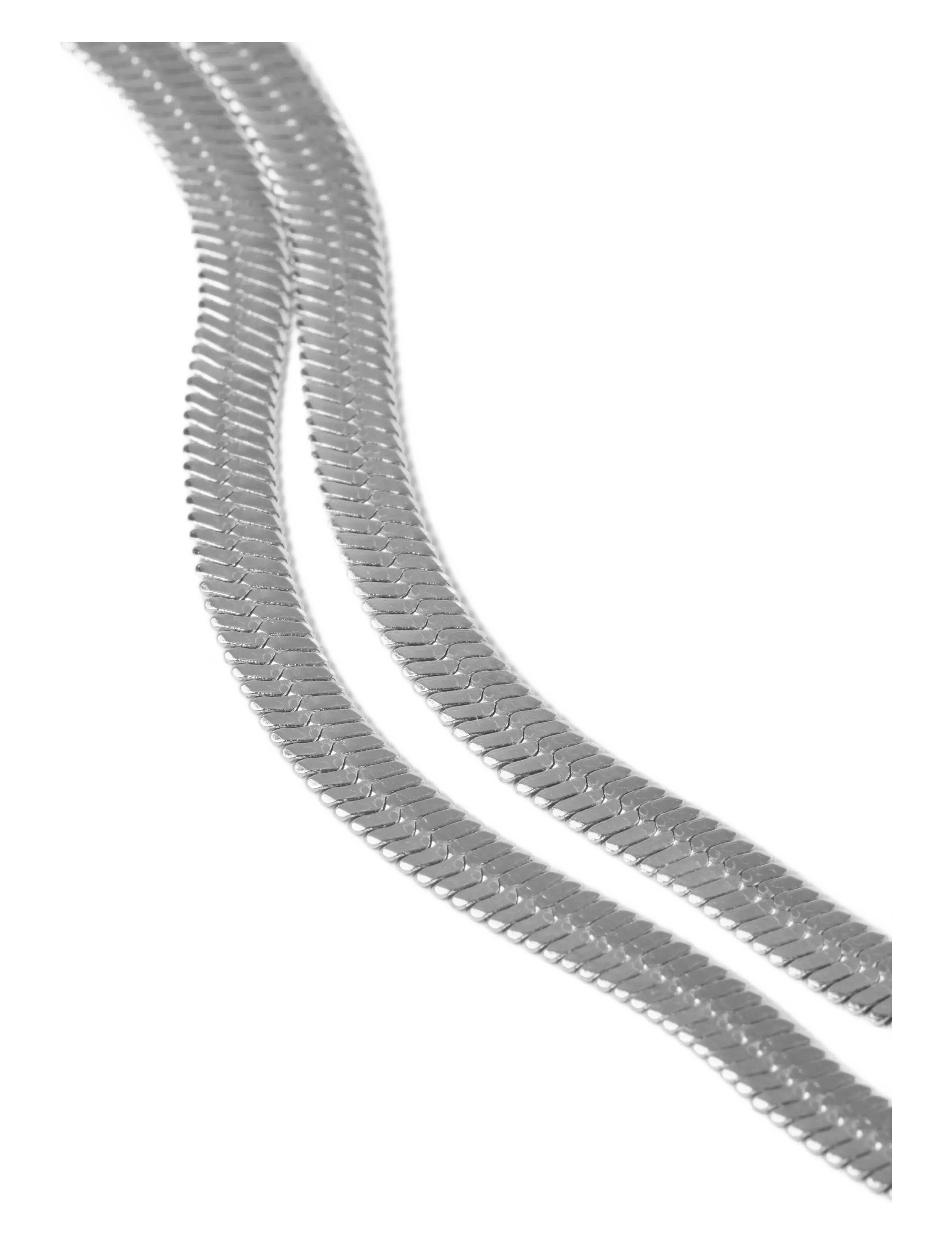 LMTD - NLFFLAT NECKLACE - die niedrigsten preise - silver - 1