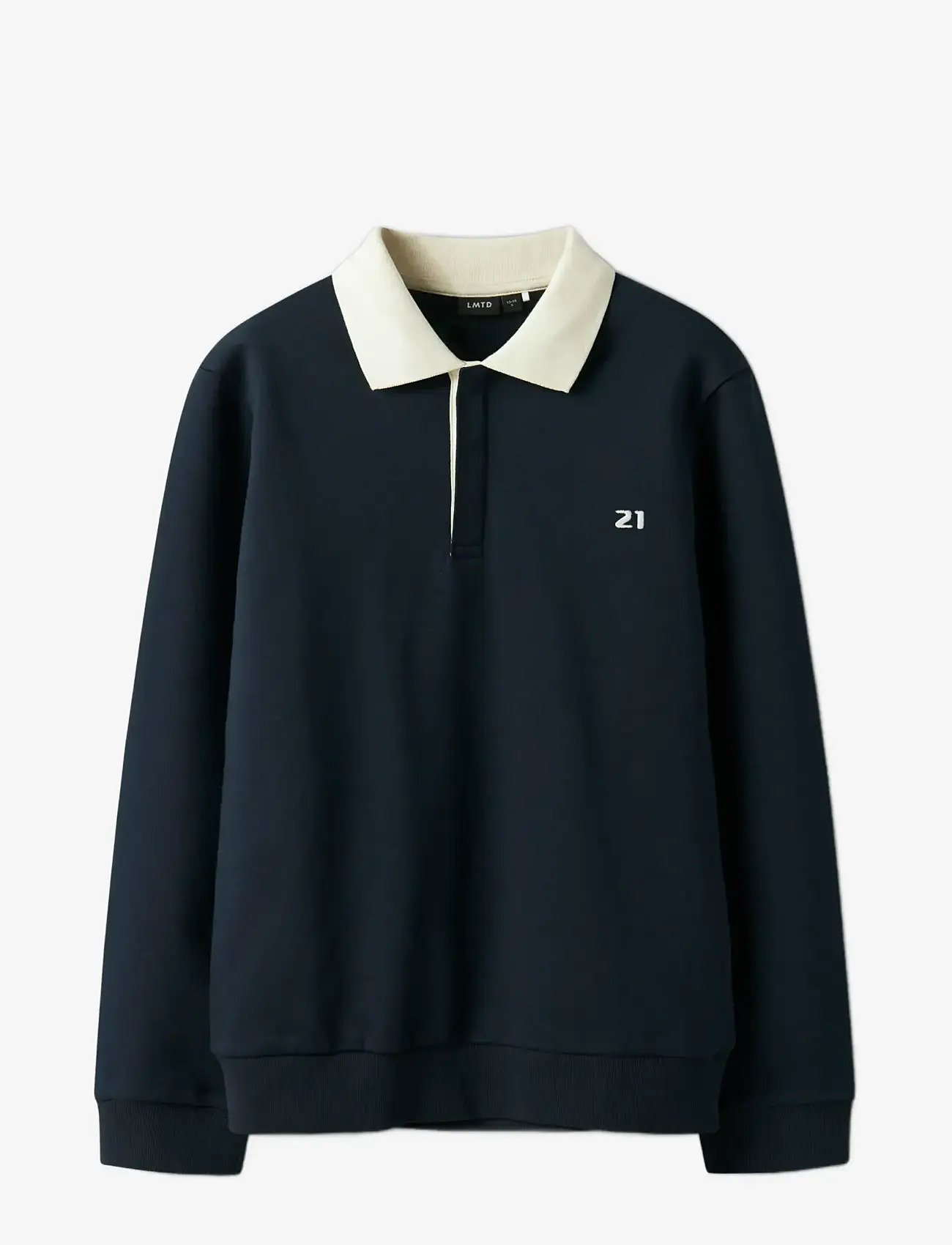 LMTD - NLMROS LS POLO SWEAT - polosärgid - dark sapphire - 0