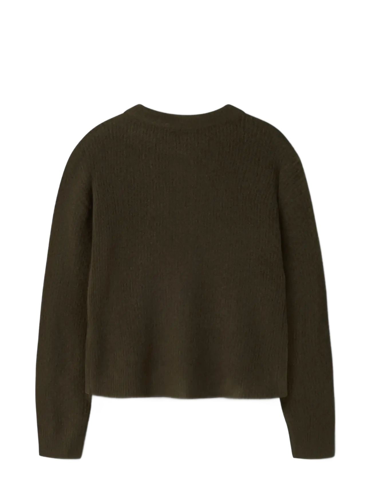 LMTD - NLFKLEAVE LS SHORT KNIT CARDIGAN - gebreide vesten - kalamata - 1
