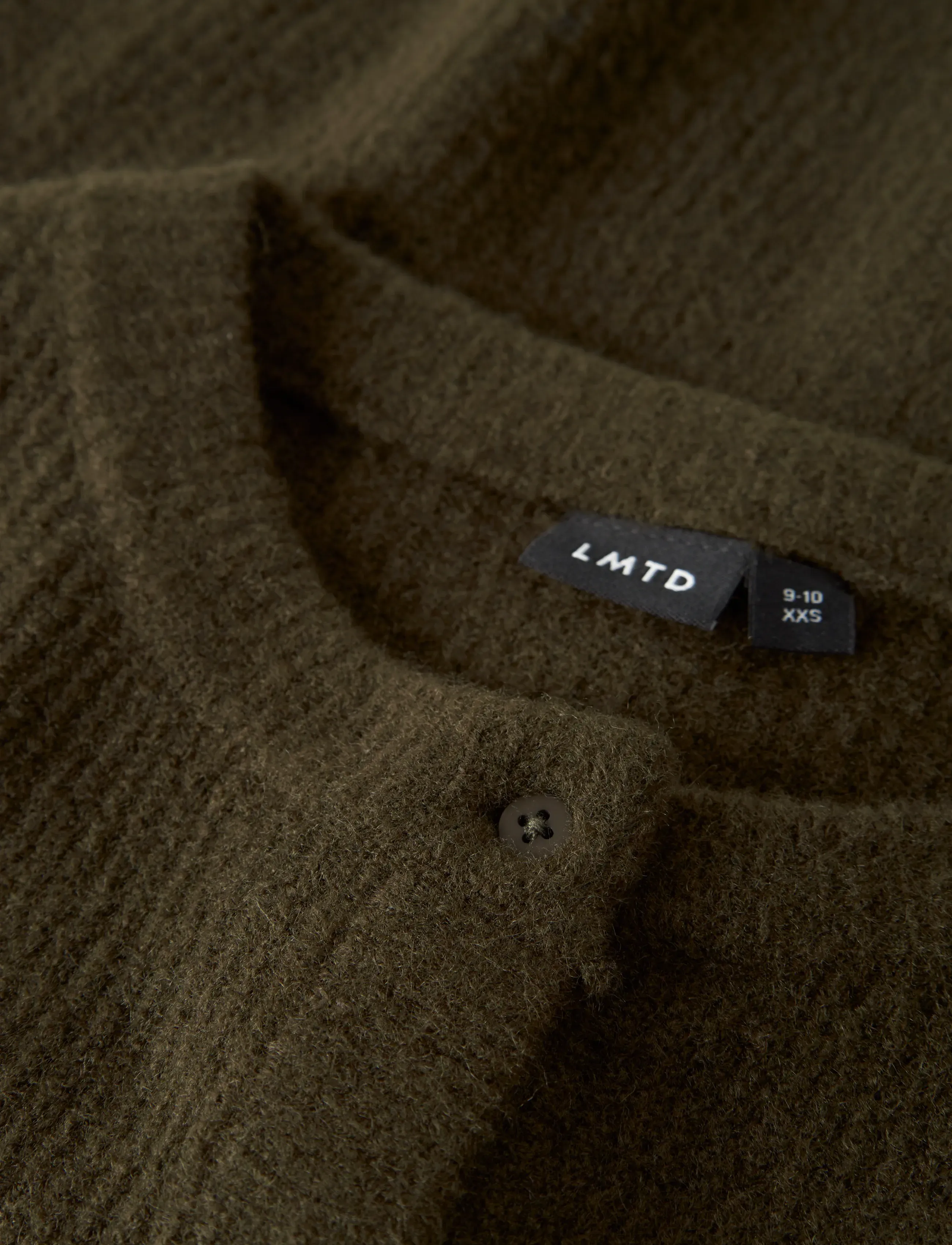LMTD - NLFKLEAVE LS SHORT KNIT CARDIGAN - gebreide vesten - kalamata - 2