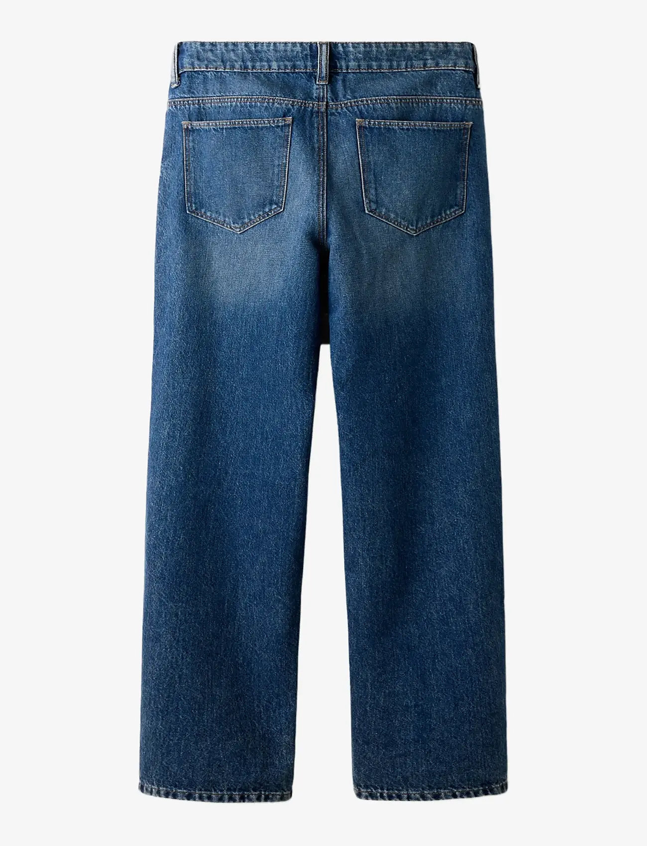 LMTD - NLMBIRT DNM LOOSE PANT - loose jeans - dark blue denim - 1