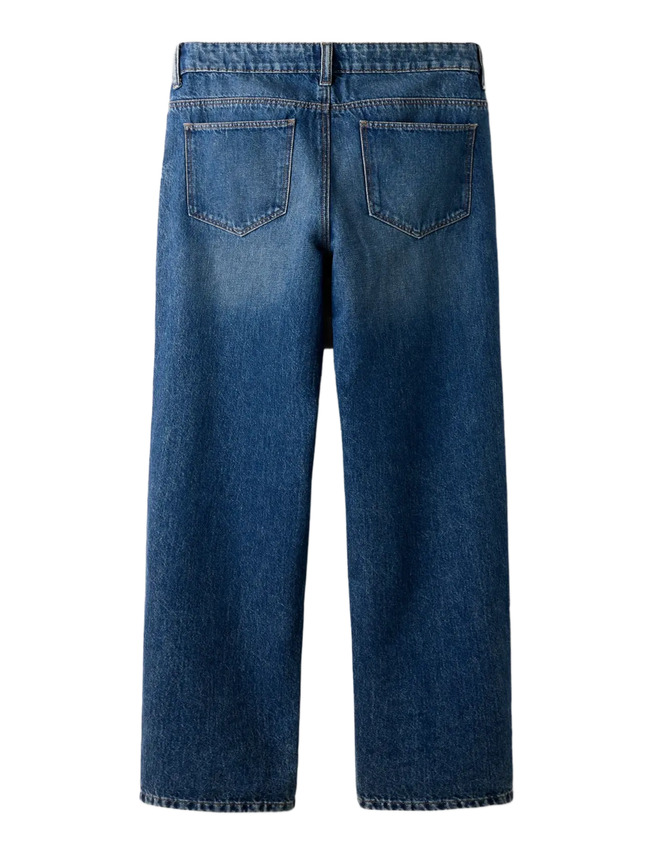 LMTD - NLMBIRT DNM LOOSE PANT - loose jeans - dark blue denim - 1