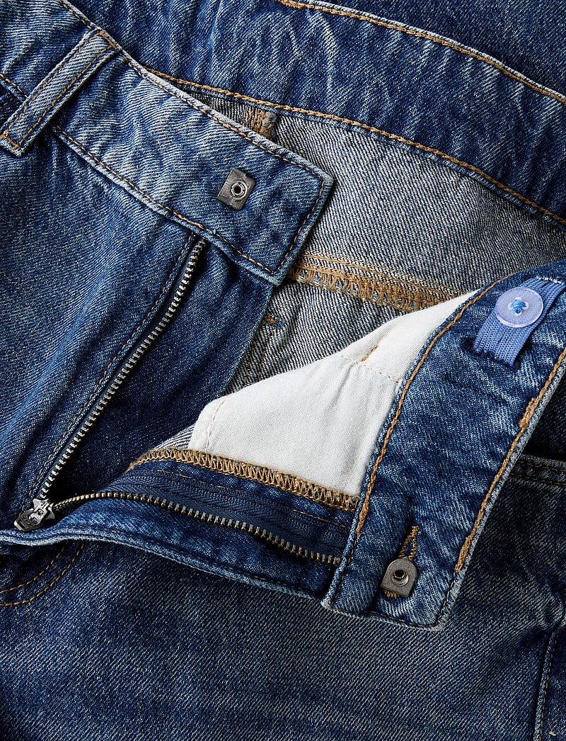 LMTD - NLMBIRT DNM LOOSE PANT - loose jeans - dark blue denim - 4
