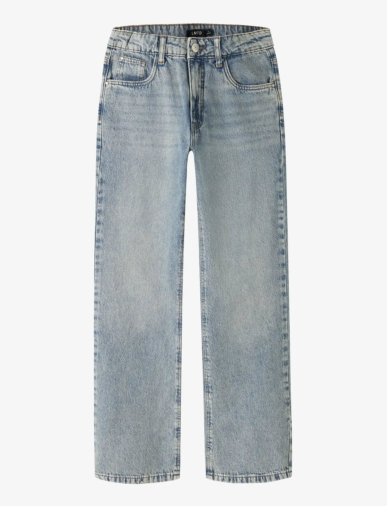 LMTD - NLMBIRT DNM LOOSE PANT - loose jeans - light blue denim - 0